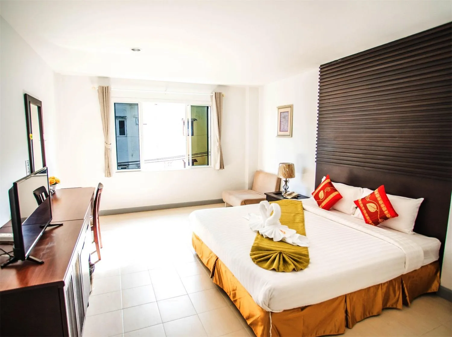 Bed in Sino House Patong