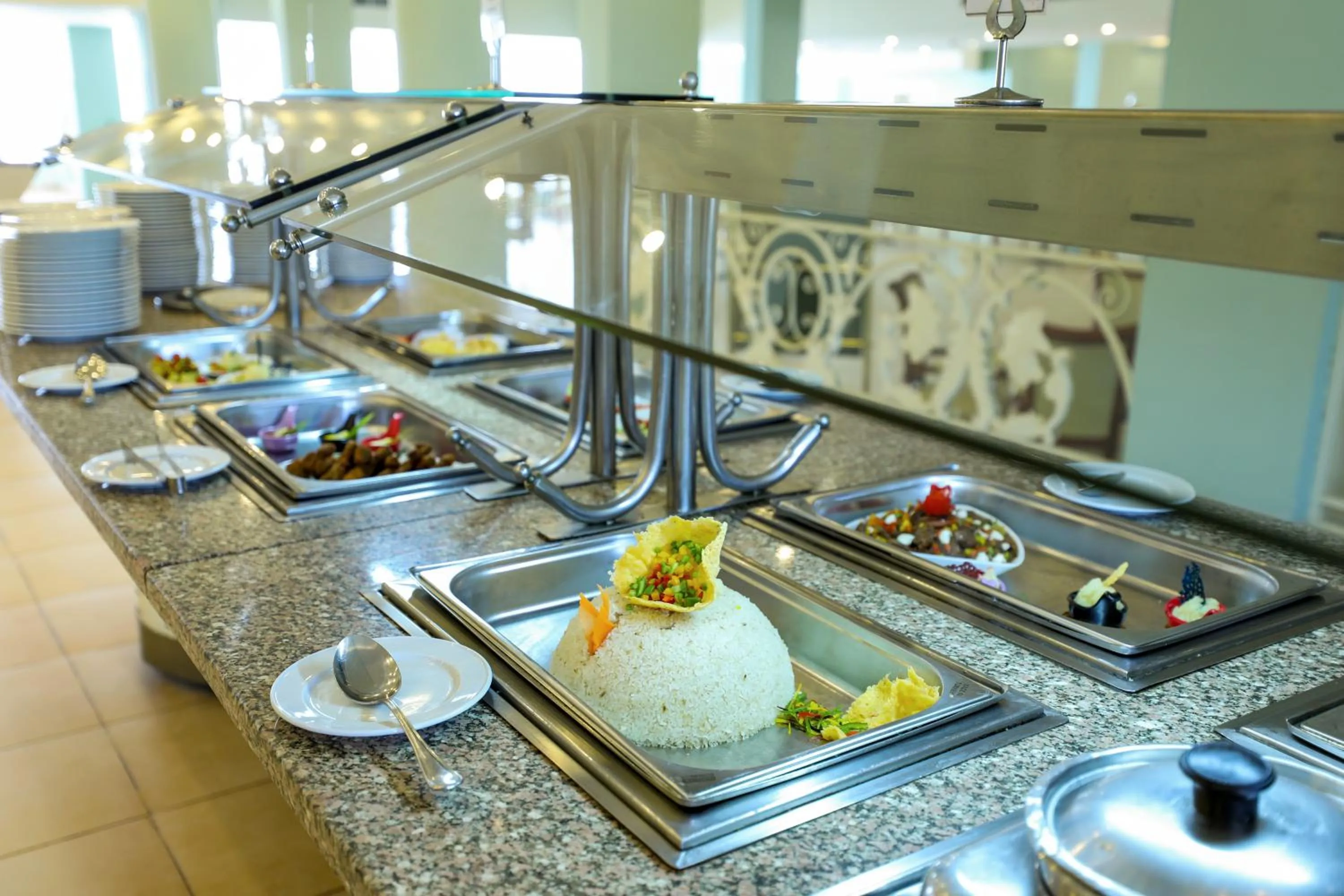 Lunch in Blend Club Aqua Resort