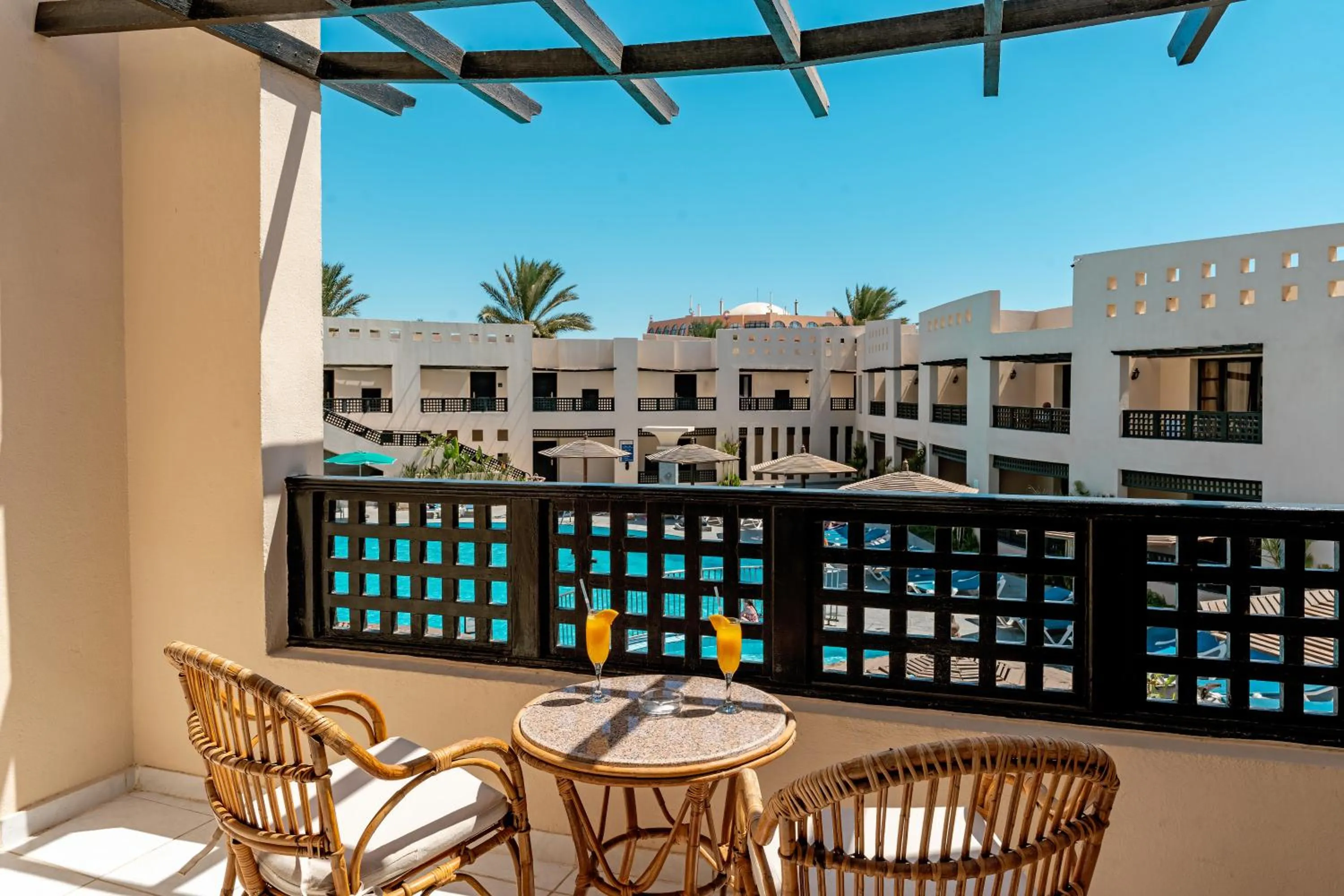 Pool view in Blend Club Aqua Resort