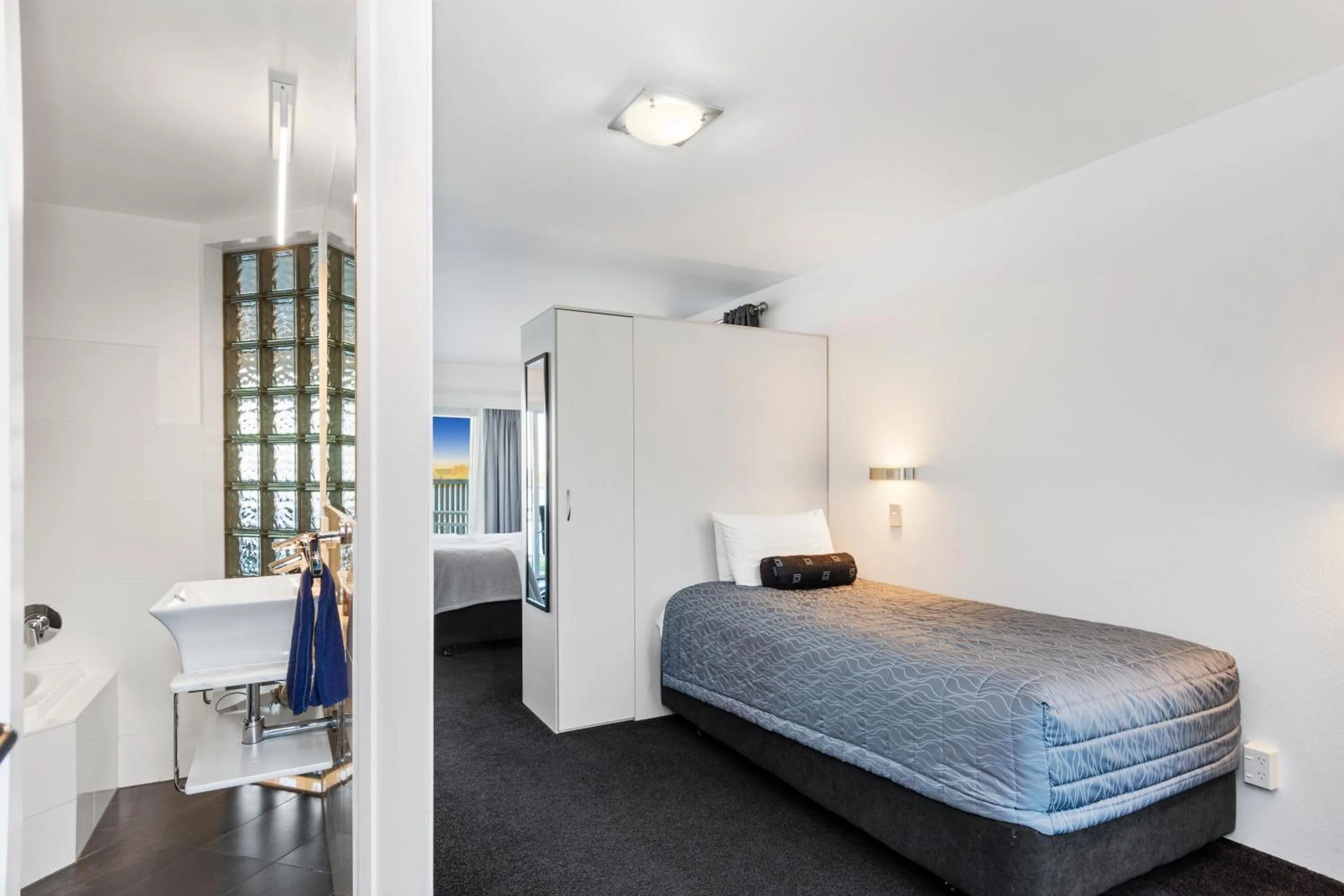 Bed in The Tauranga on the Waterfront