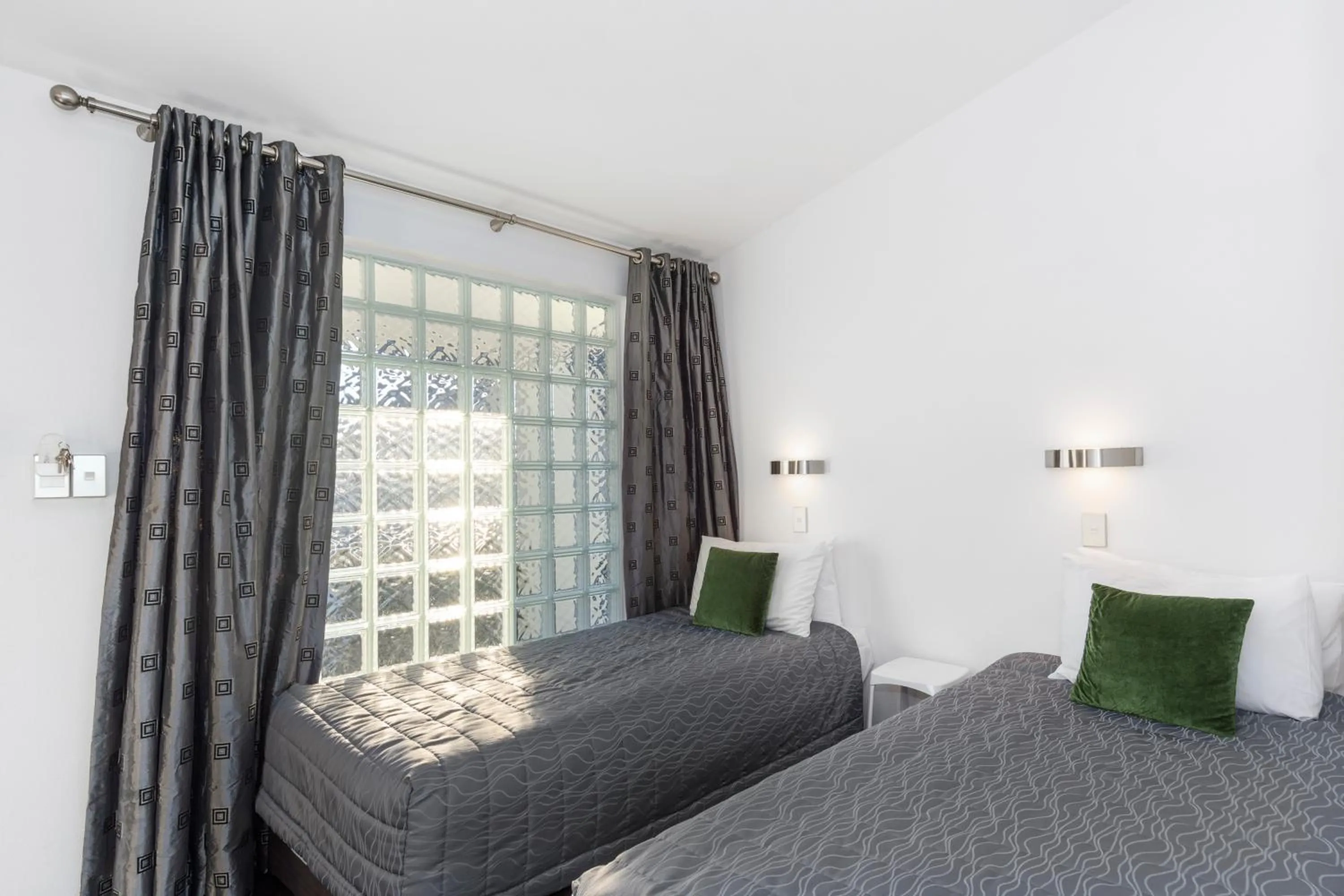 Bed in The Tauranga on the Waterfront