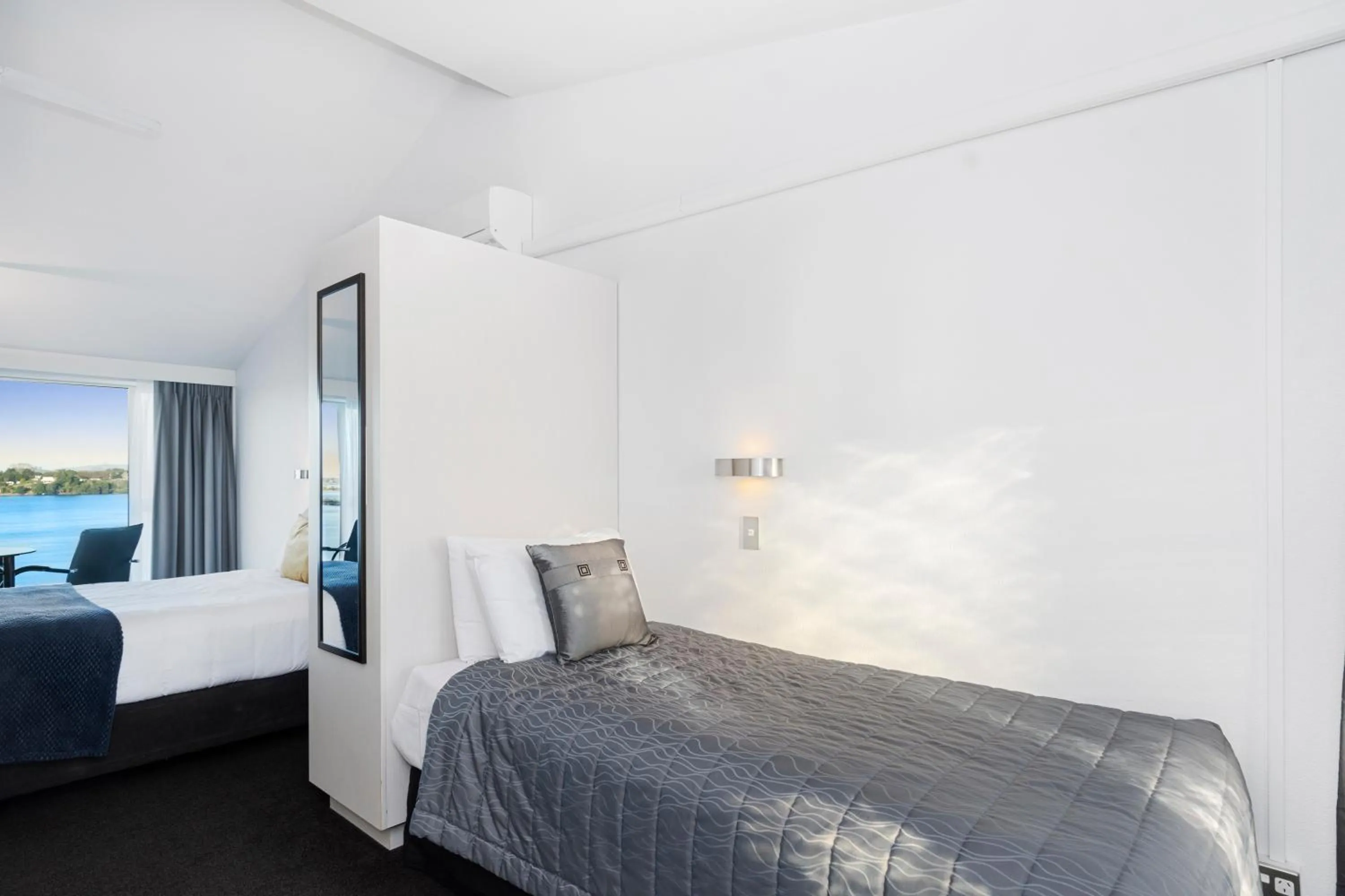 Bed in The Tauranga on the Waterfront