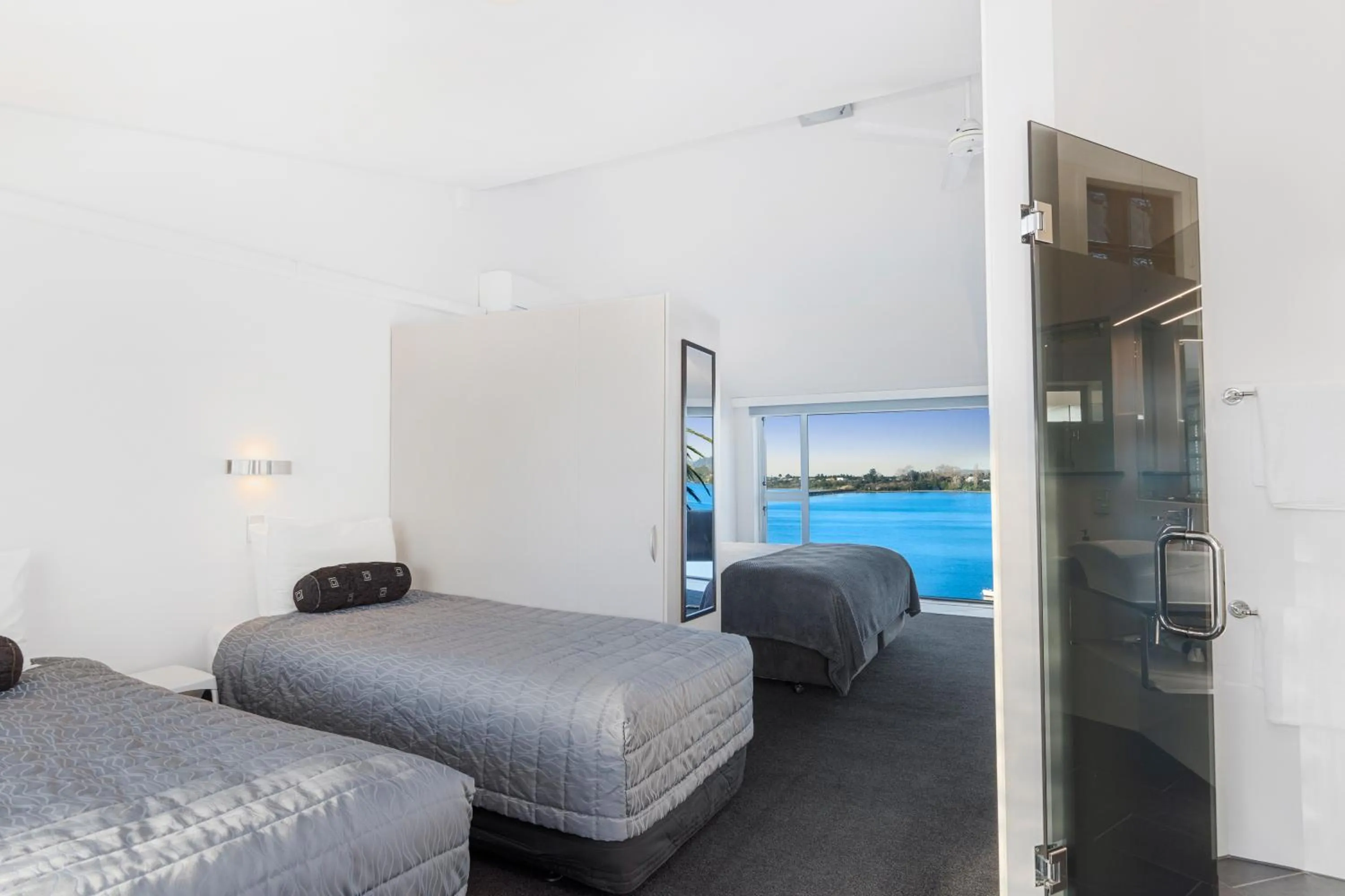 Bed in The Tauranga on the Waterfront