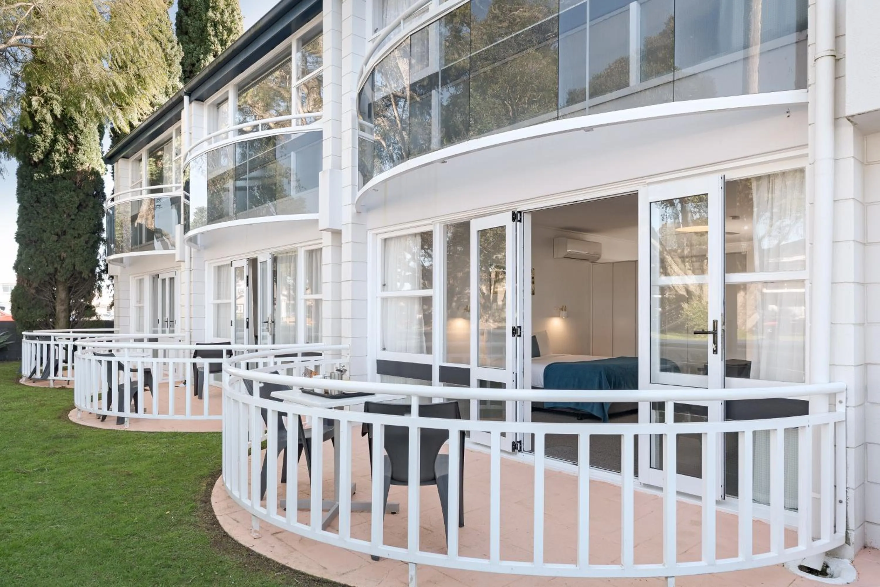 Patio in The Tauranga on the Waterfront