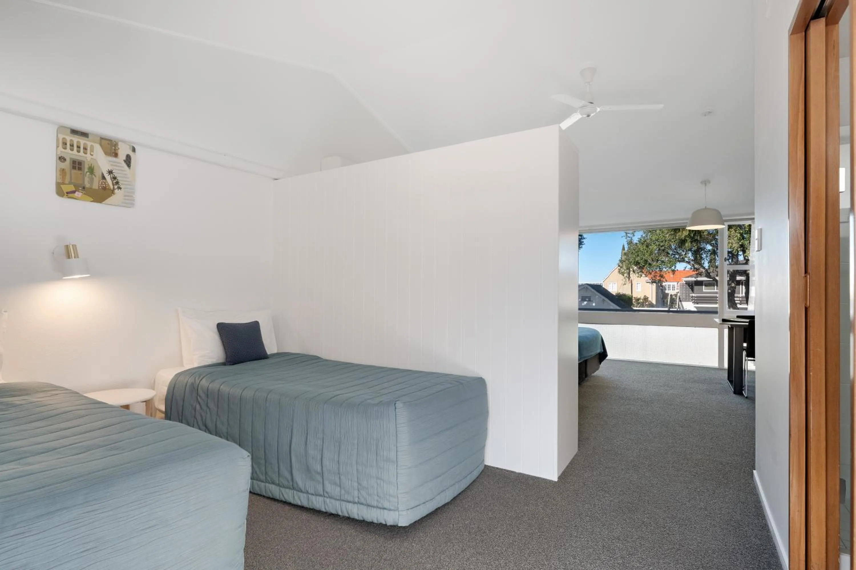 Bed in The Tauranga on the Waterfront