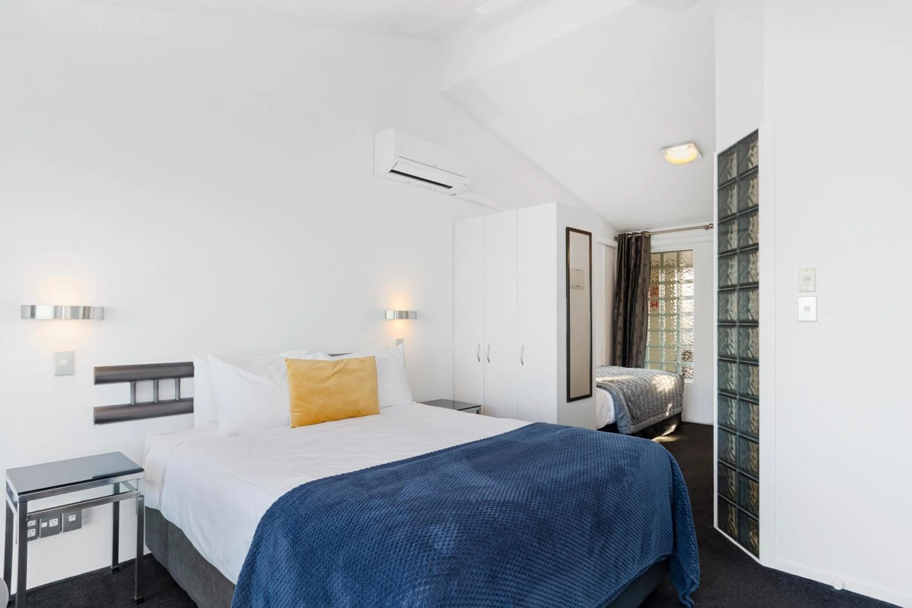 Bedroom, Bed in The Tauranga on the Waterfront