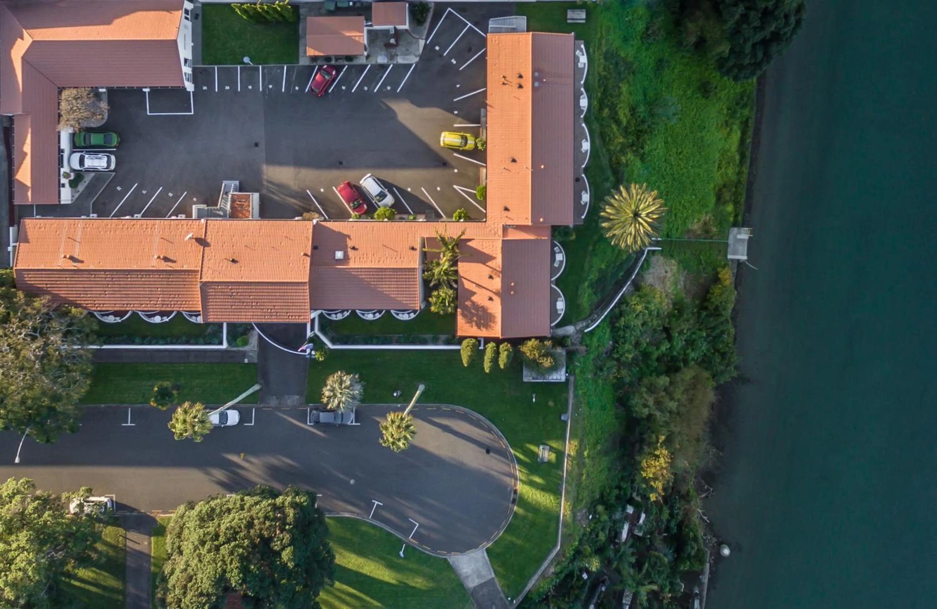 Bird's eye view in The Tauranga on the Waterfront