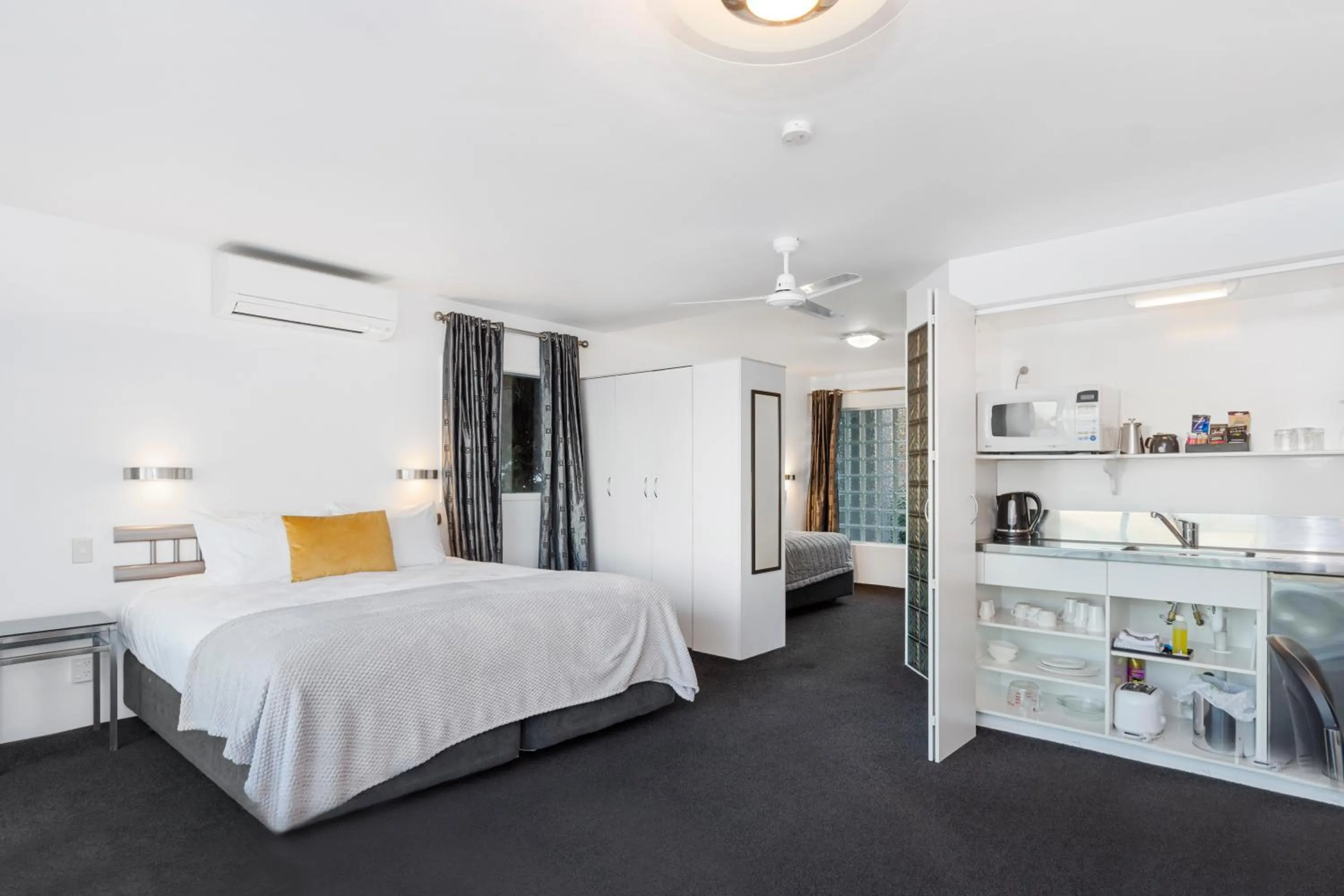 Bed in The Tauranga on the Waterfront