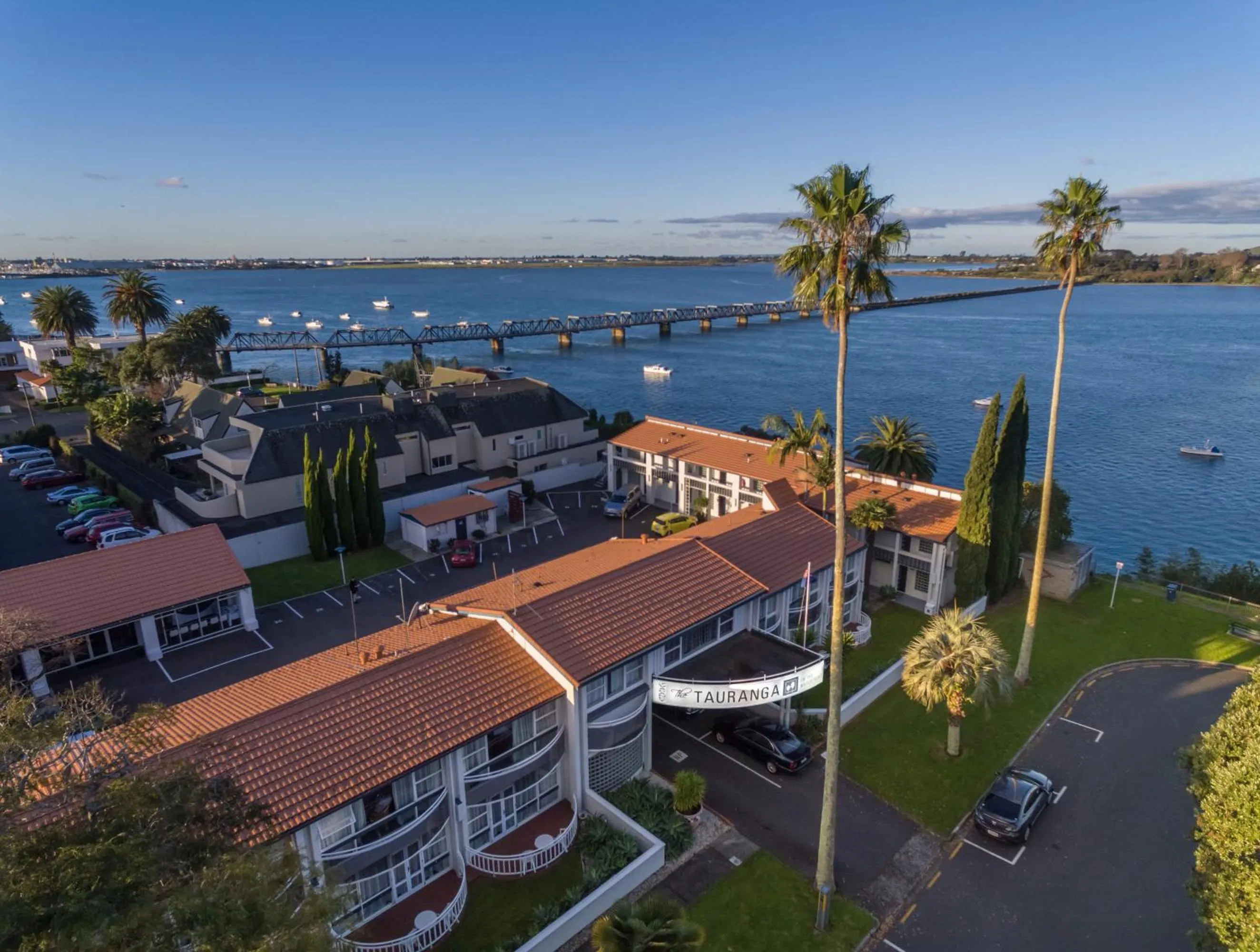 Facade/entrance in The Tauranga on the Waterfront