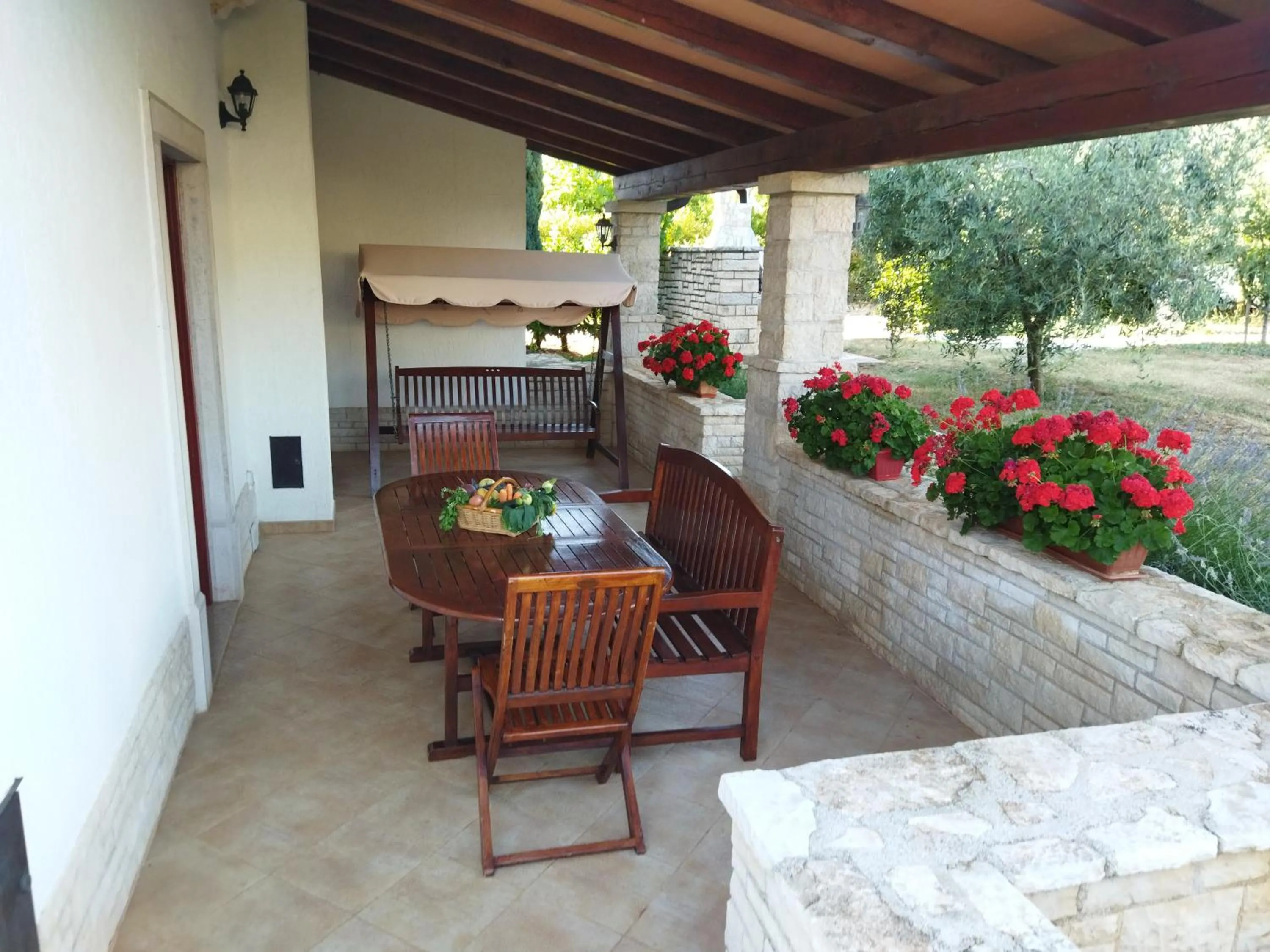 Balcony/Terrace in Apartments Ivan & Tina