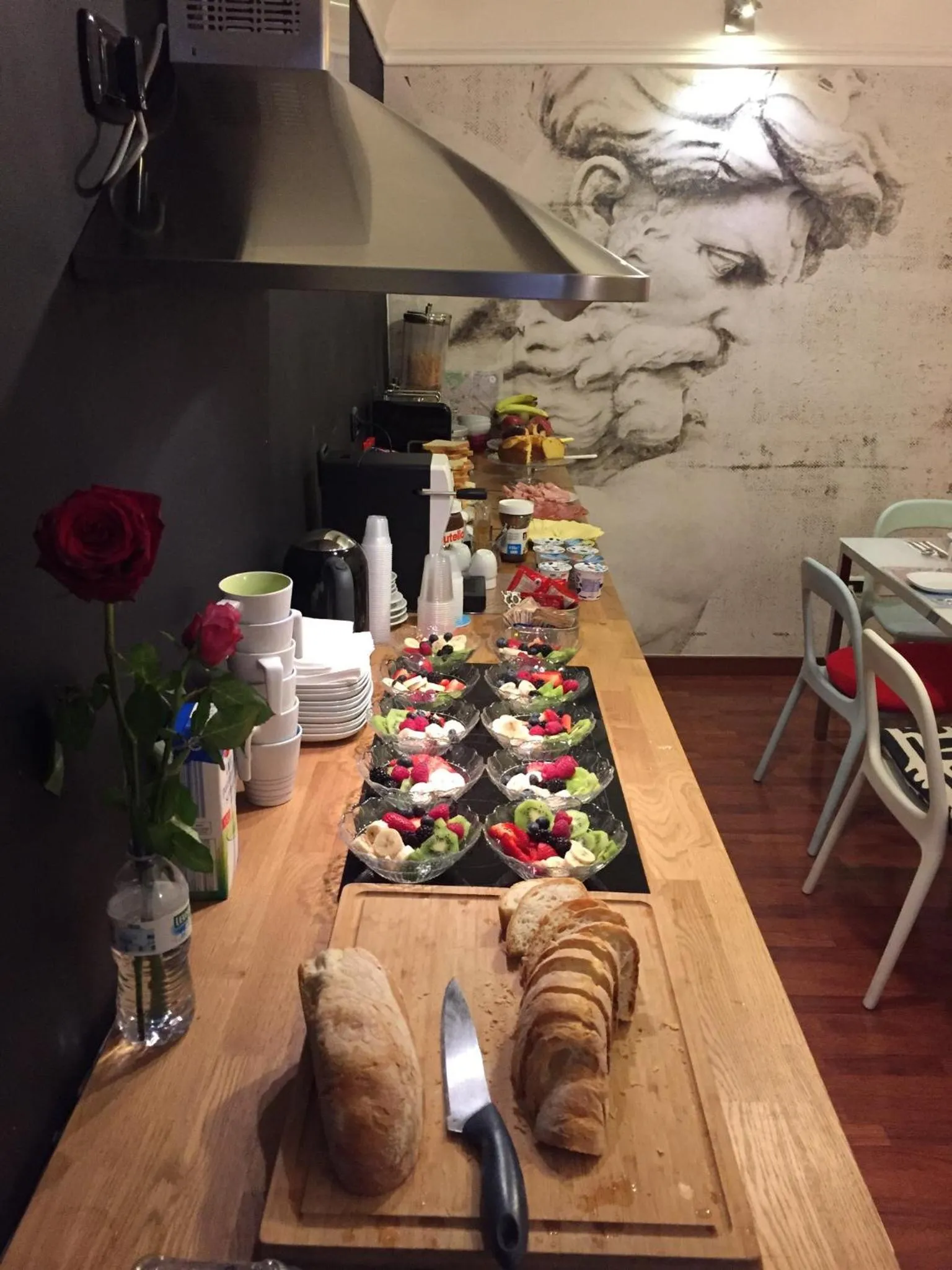 Food close-up in DAB Guest House