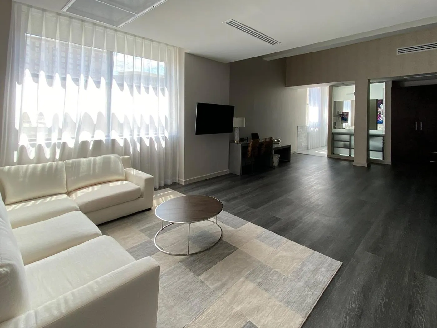 Seating area in Stanton House El Paso