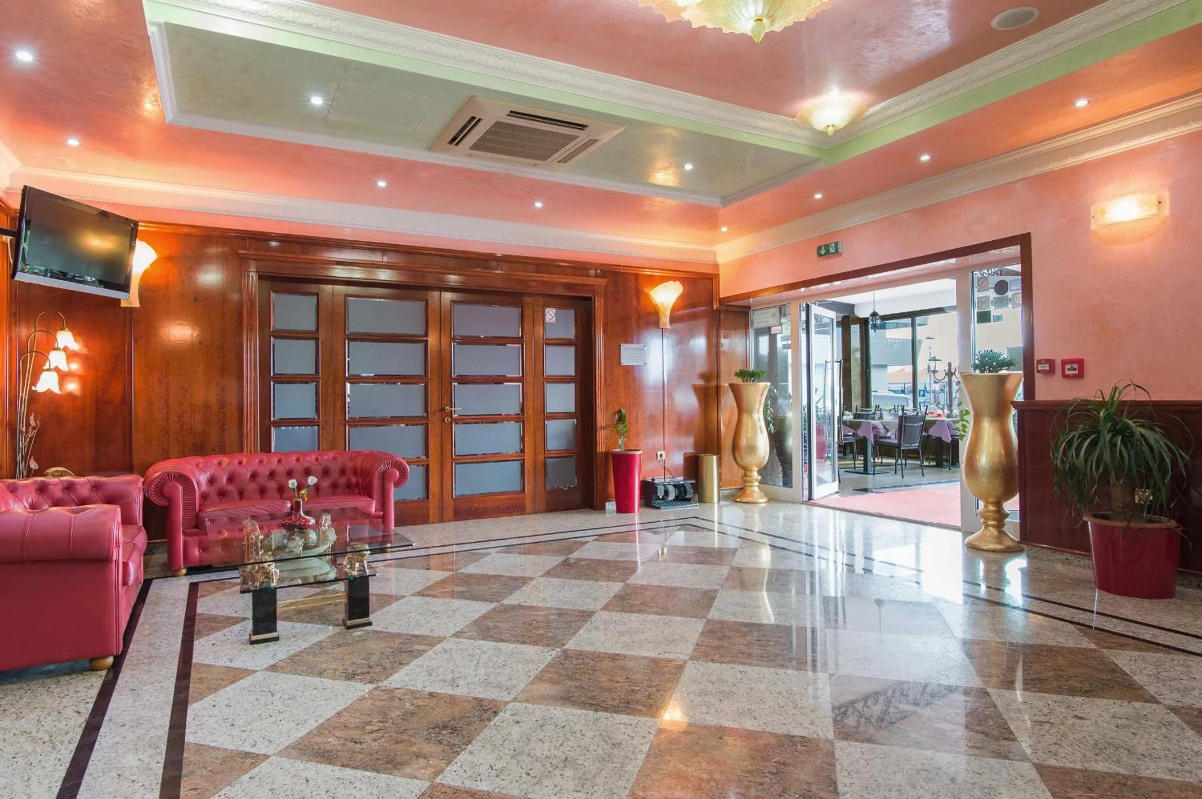 Lobby or reception in Hotel Miramare