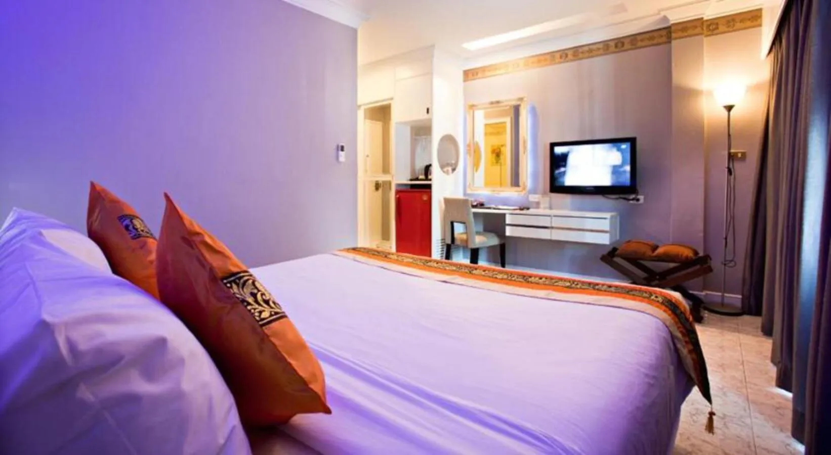 Bed in C & N Hotel Patong, Phuket