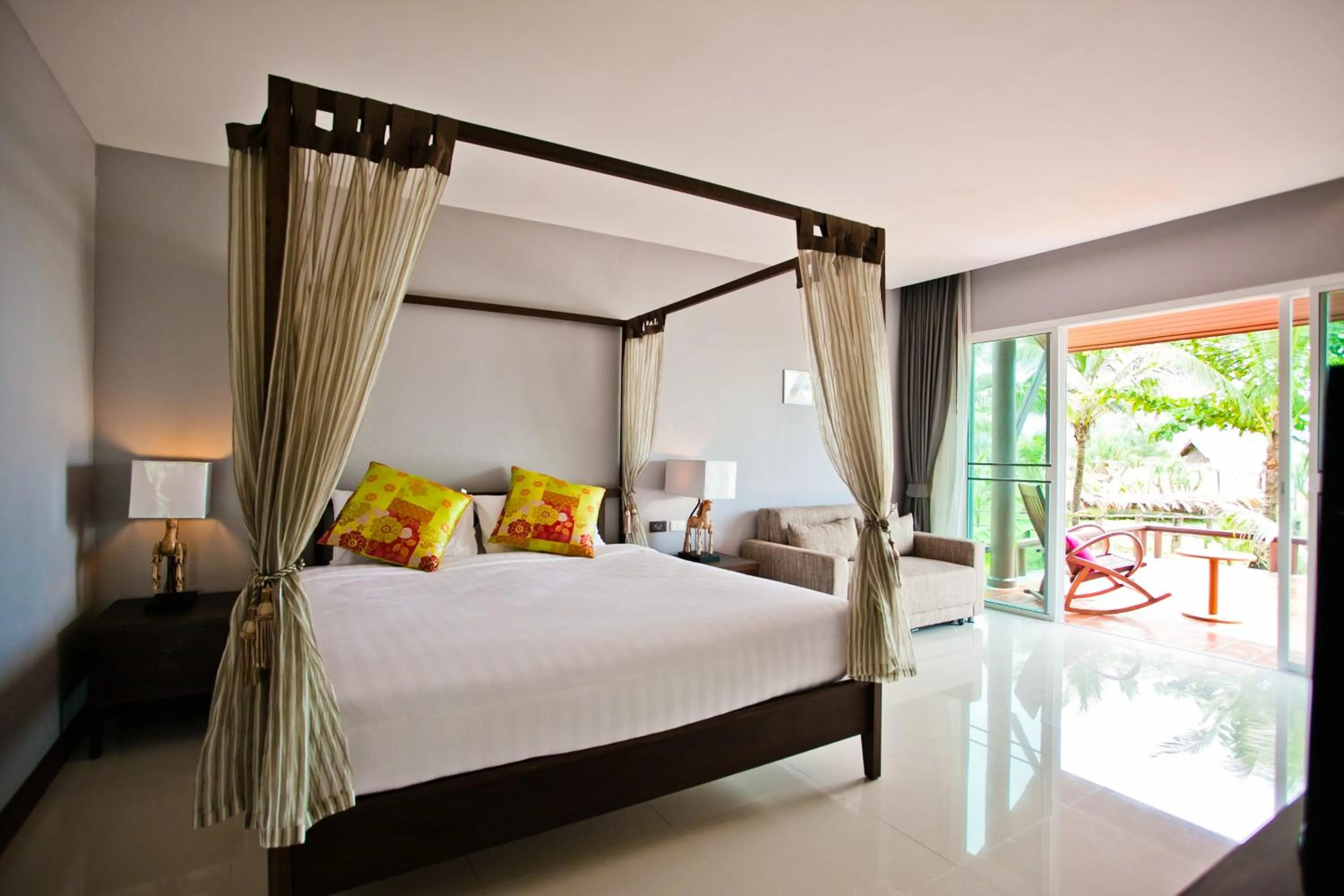 Bed in C&N Kho Khao Beach Resort - SHA Plus