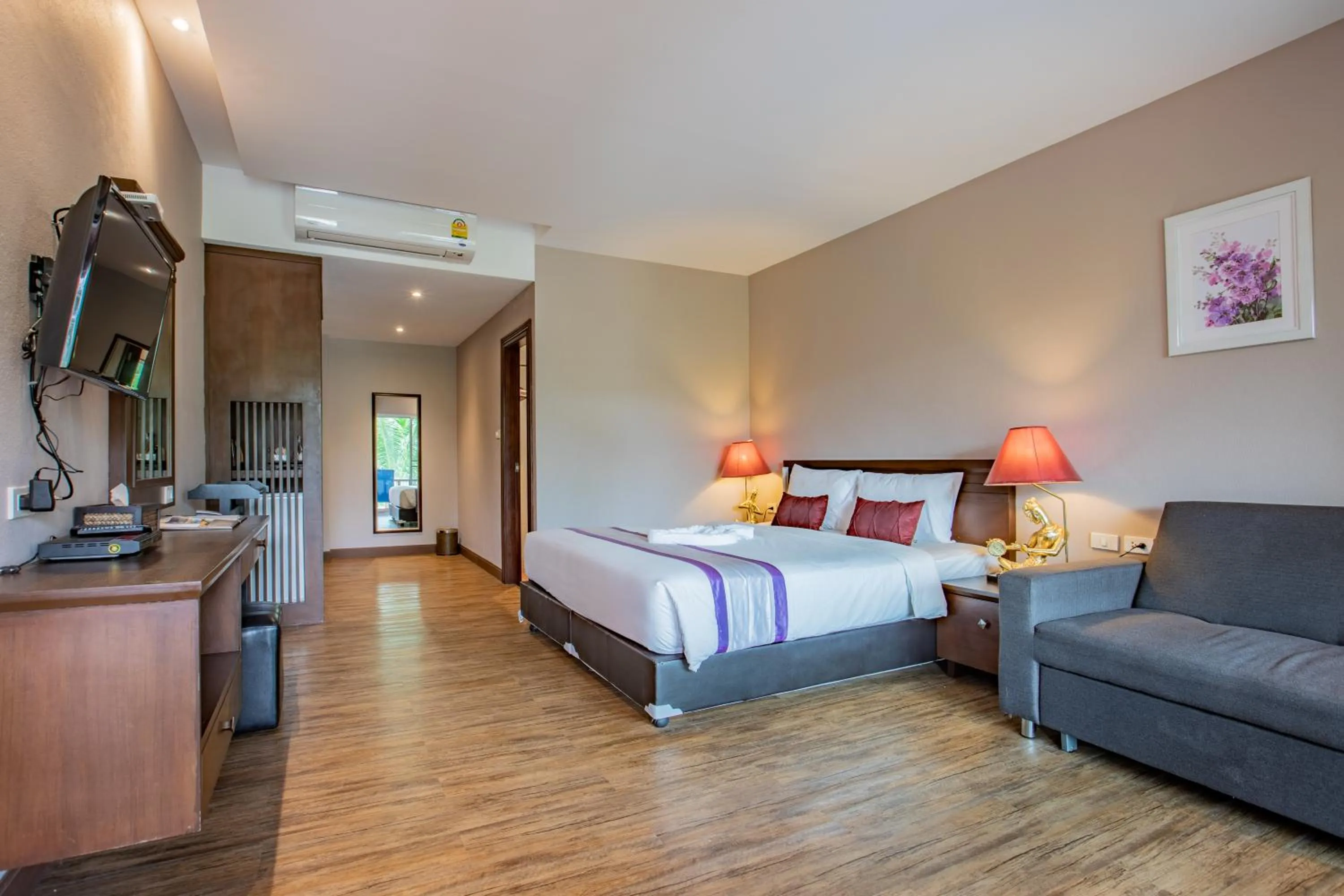 Photo of the whole room, Bed in C&N Kho Khao Beach Resort - SHA Plus
