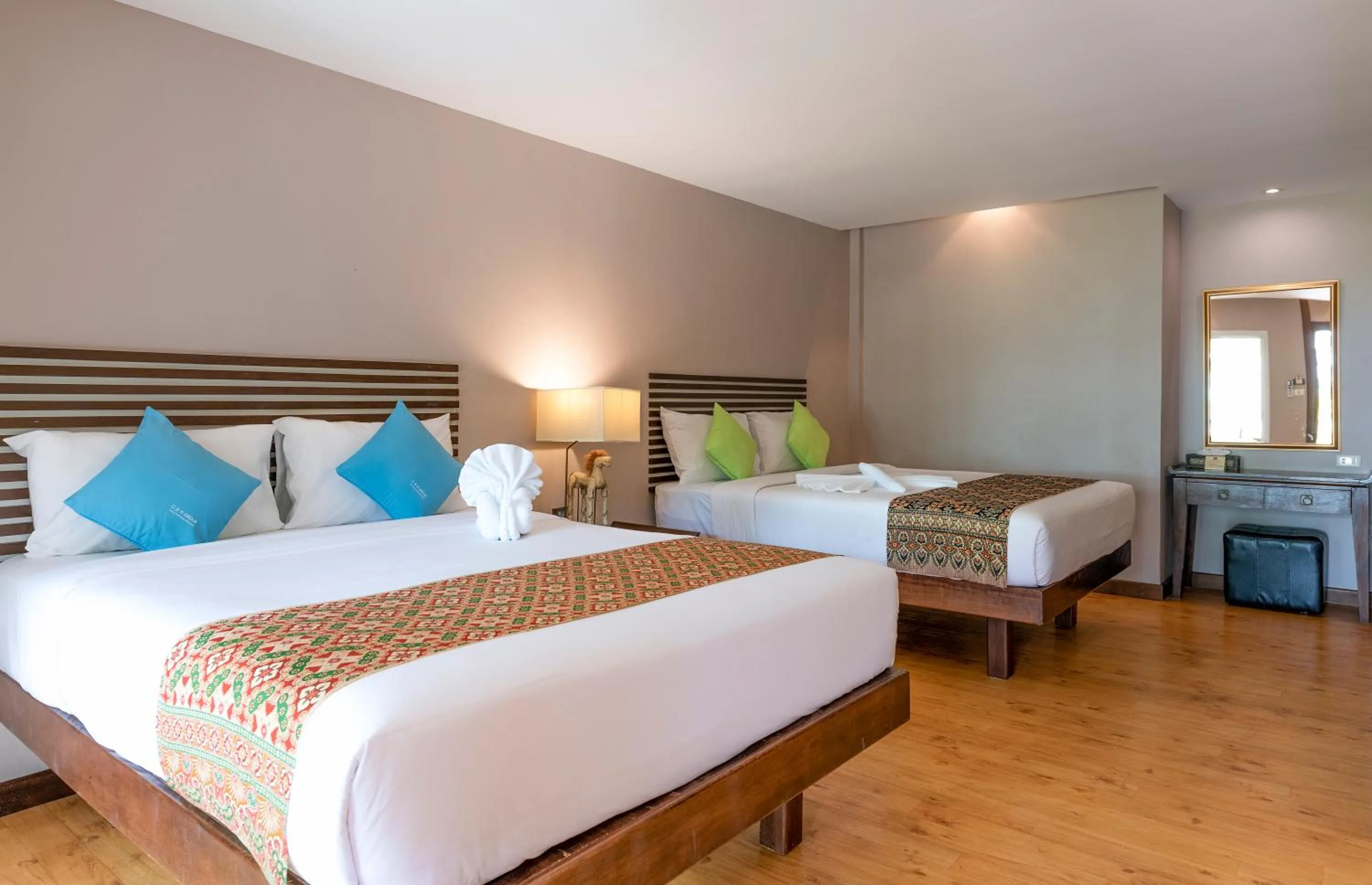 Bed in C&N Kho Khao Beach Resort - SHA Plus