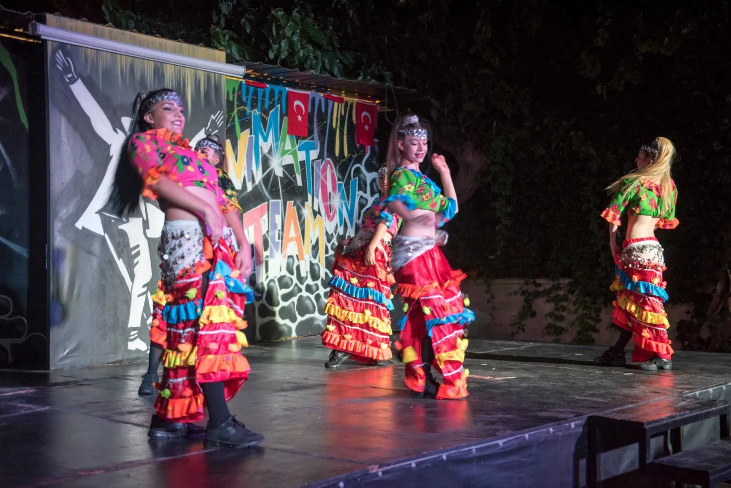 Evening entertainment in Selcukhan Hotel