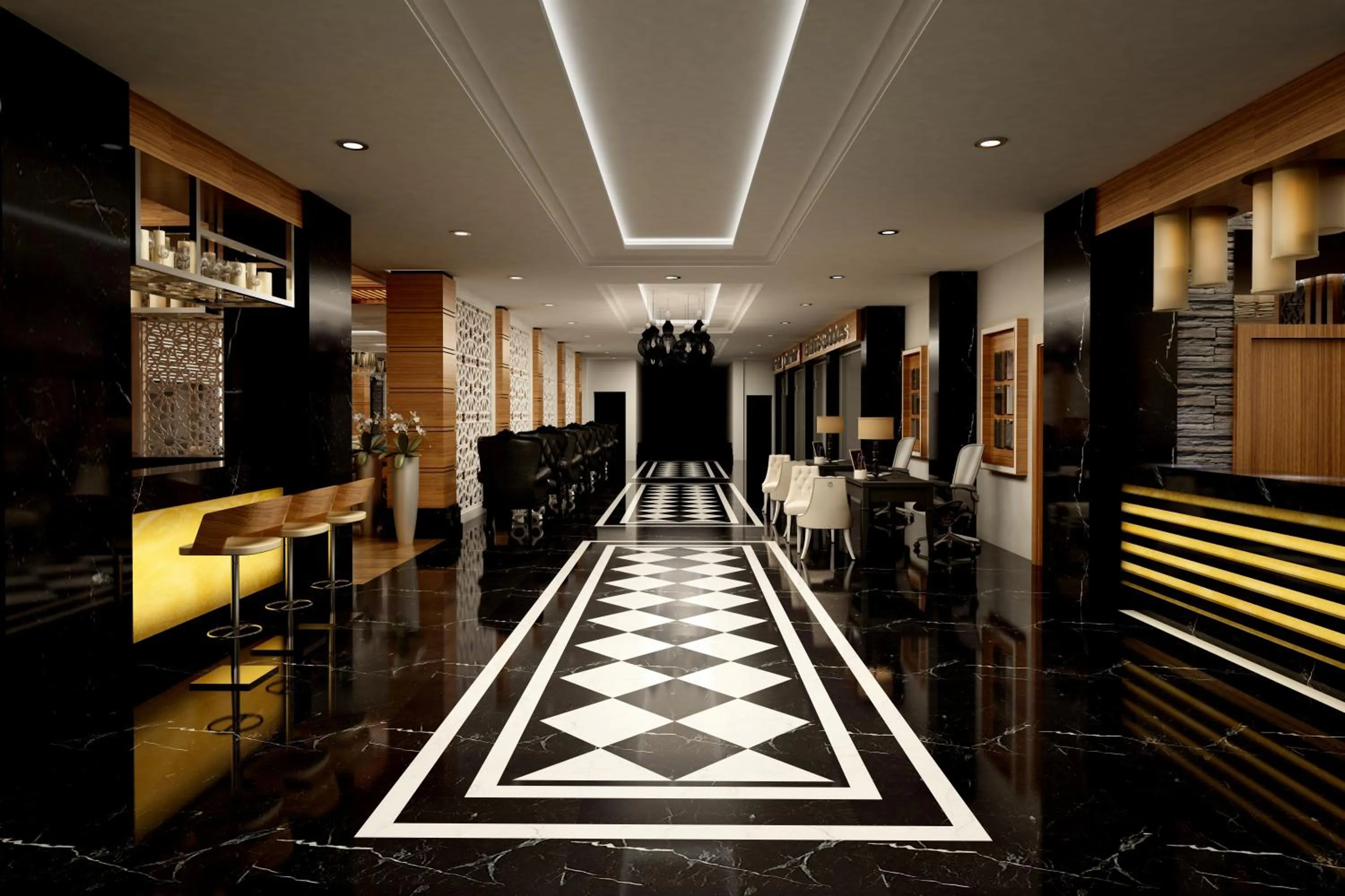 Lounge or bar in Selcukhan Hotel