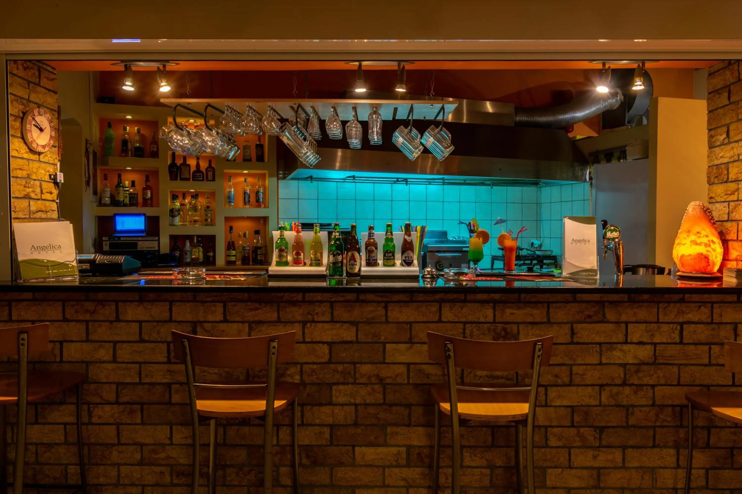 Lounge or bar in Angelica Hotel