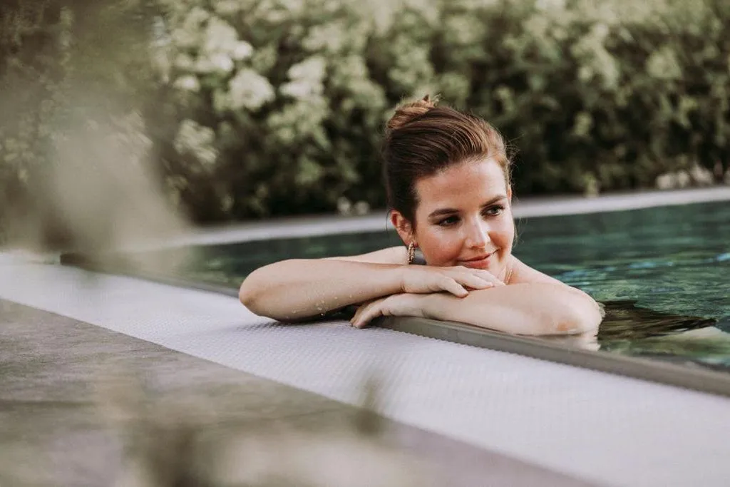 Swimming pool in Hotel St. Florian