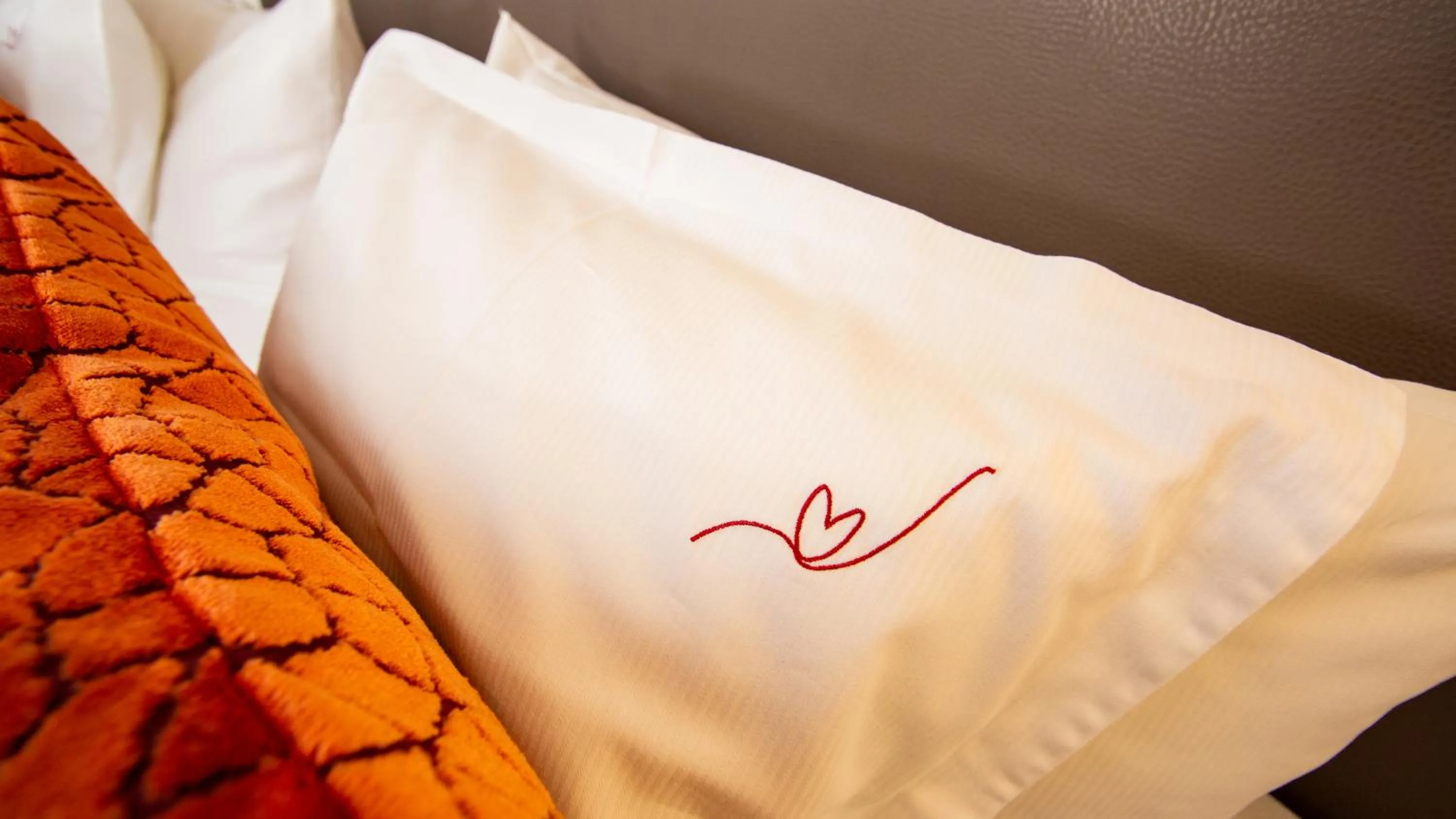 Decorative detail, Bed in Hotel St. Florian