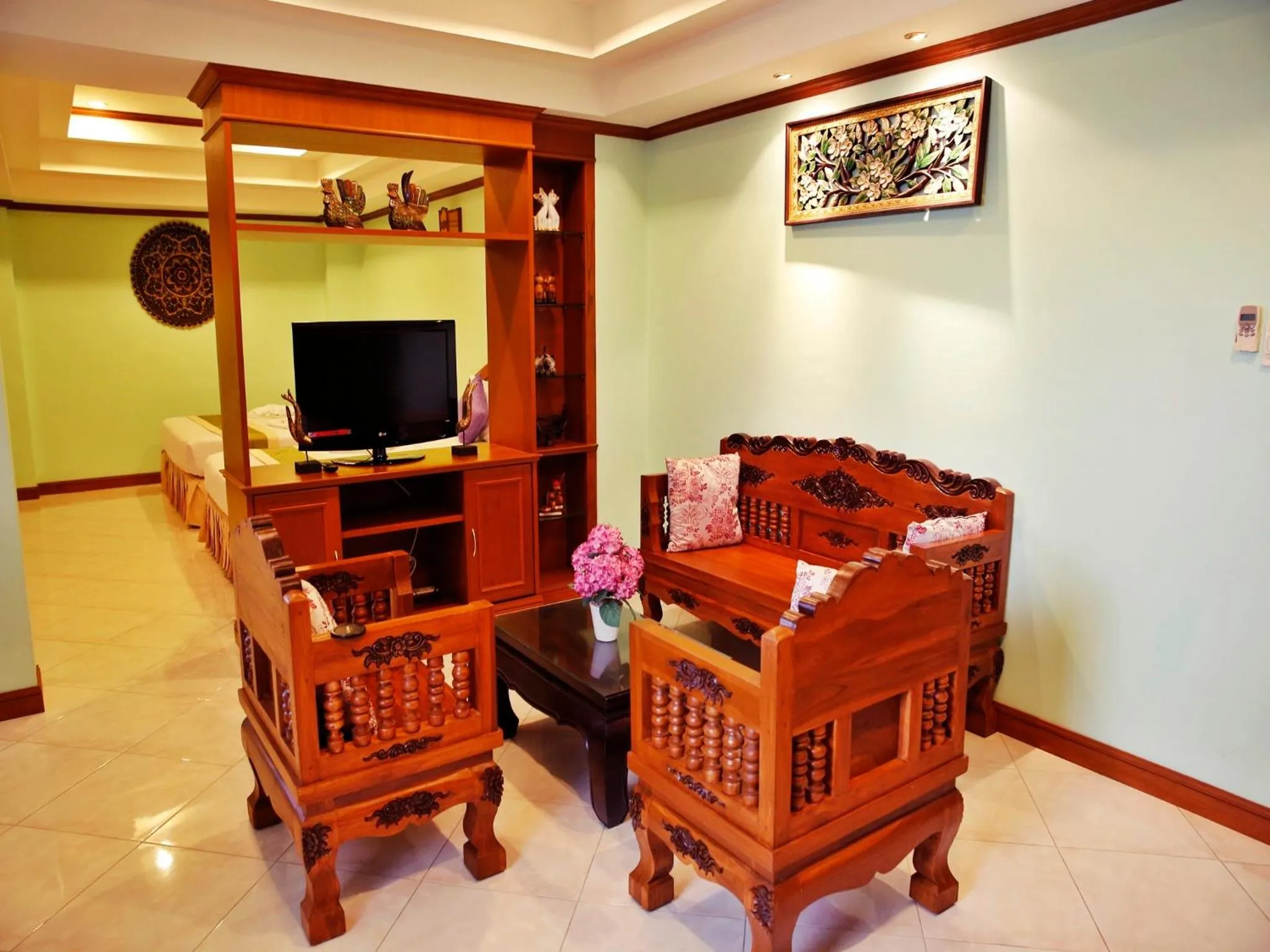 Living room in Baan SS Karon