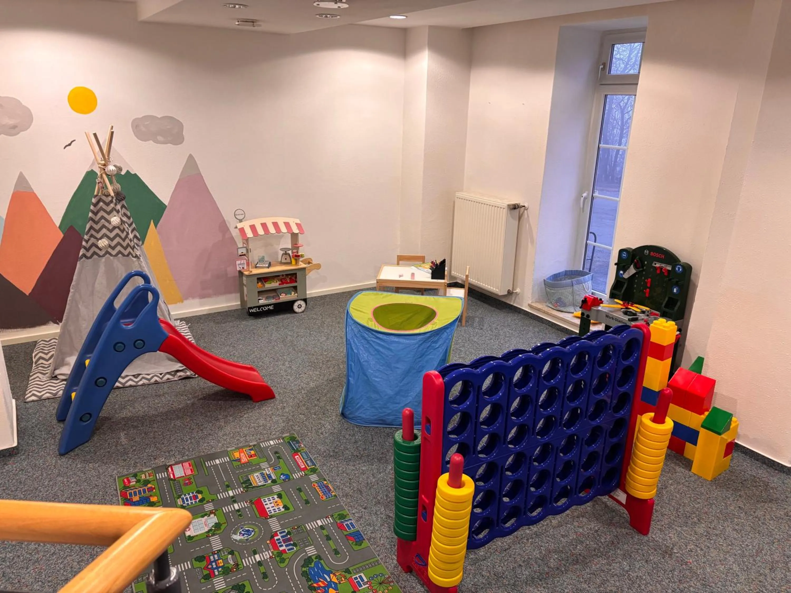 Children play ground in Sonnenhotel Hoher Hahn