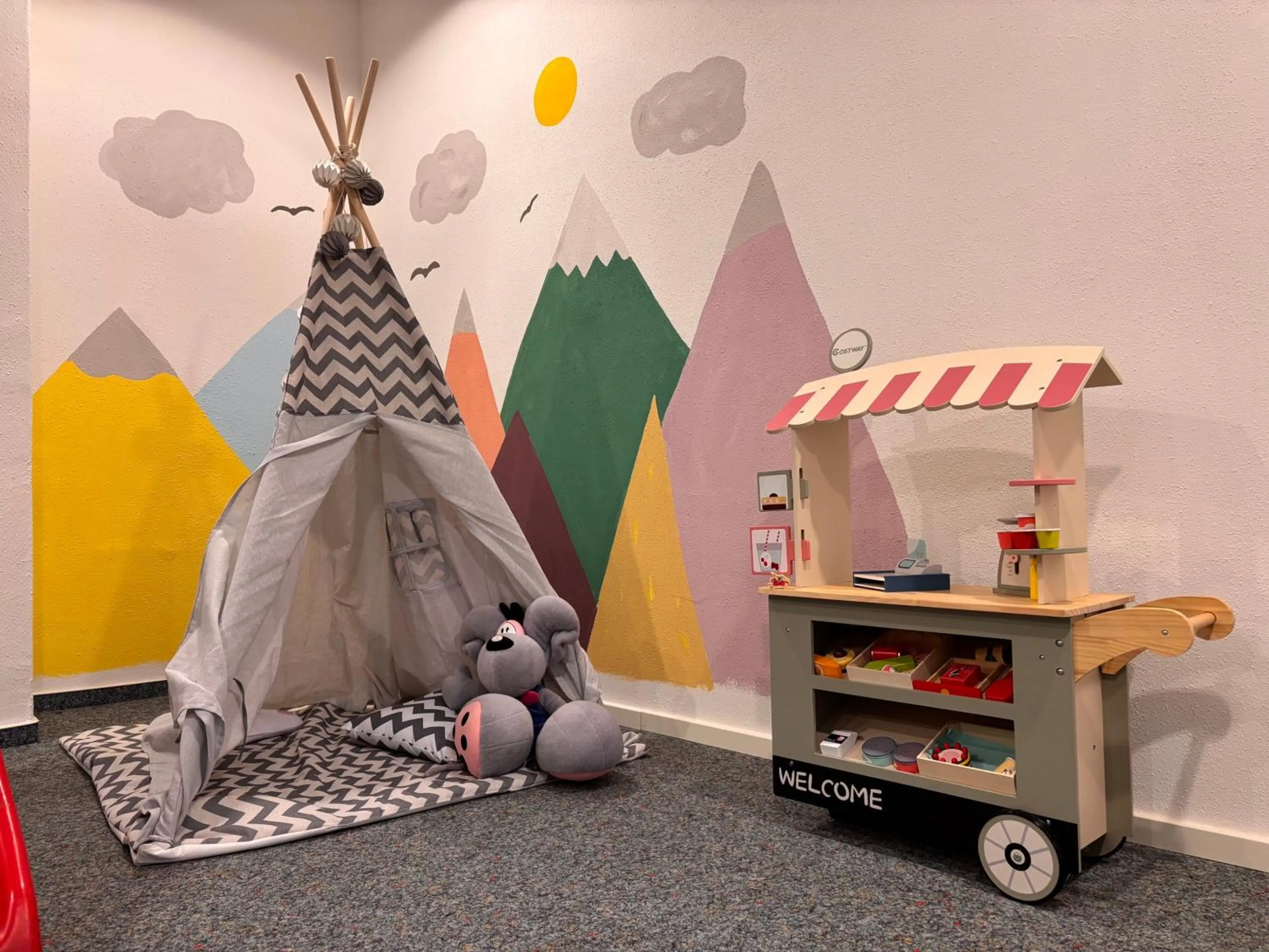 Children play ground in Sonnenhotel Hoher Hahn