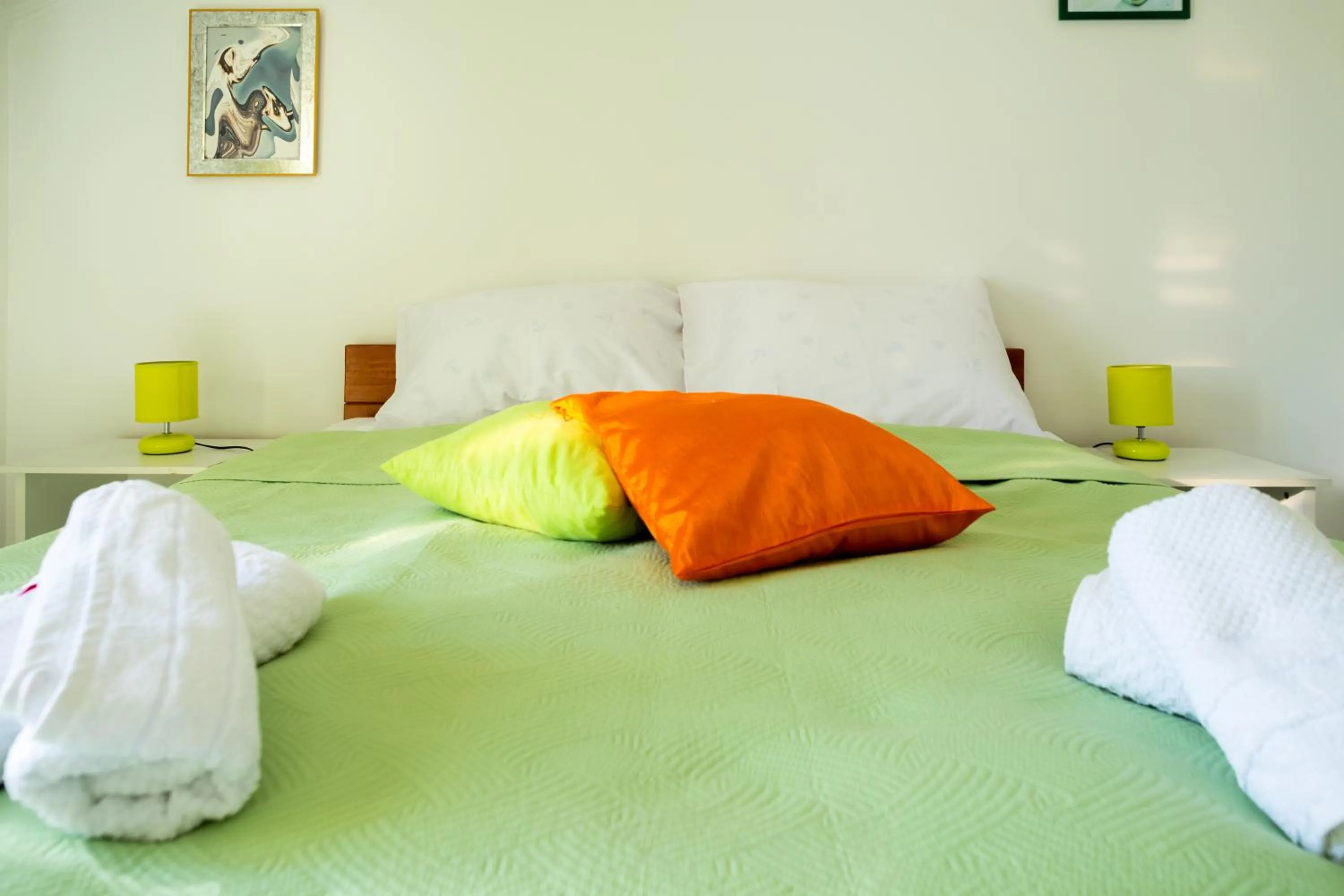 Bed in Villa Ruza