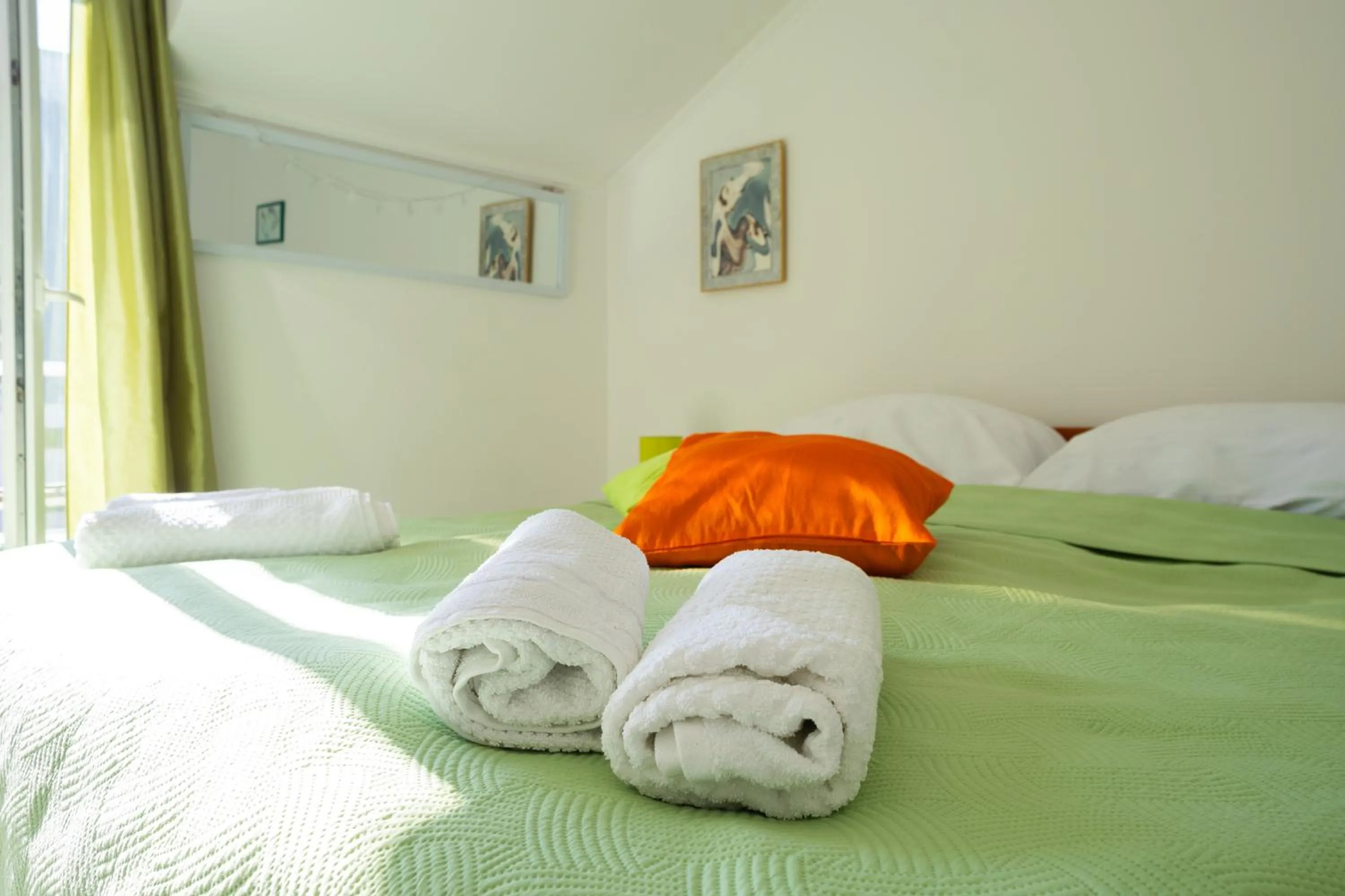 Bed in Villa Ruza