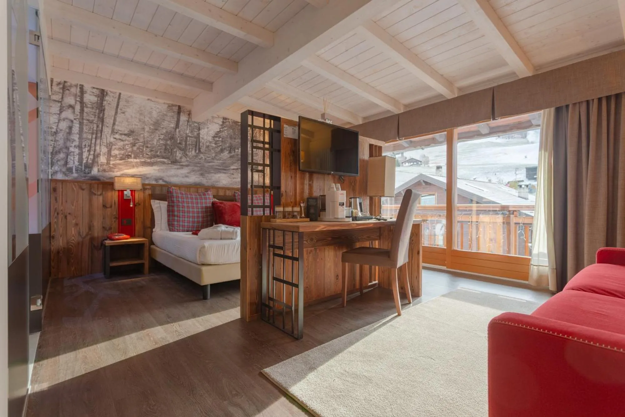 Bed in Olimpia Hotel