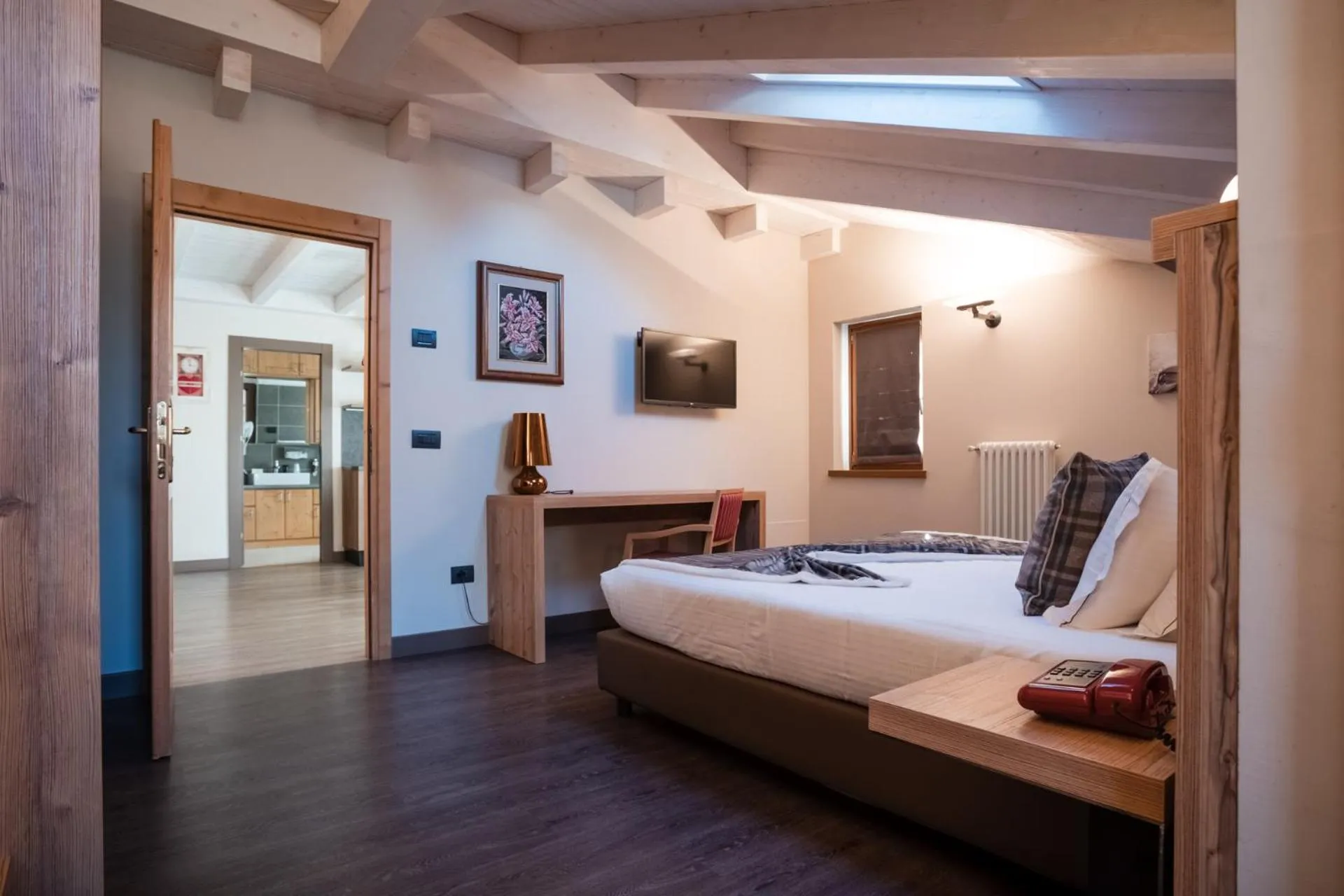 Bedroom, Bed in Olimpia Hotel