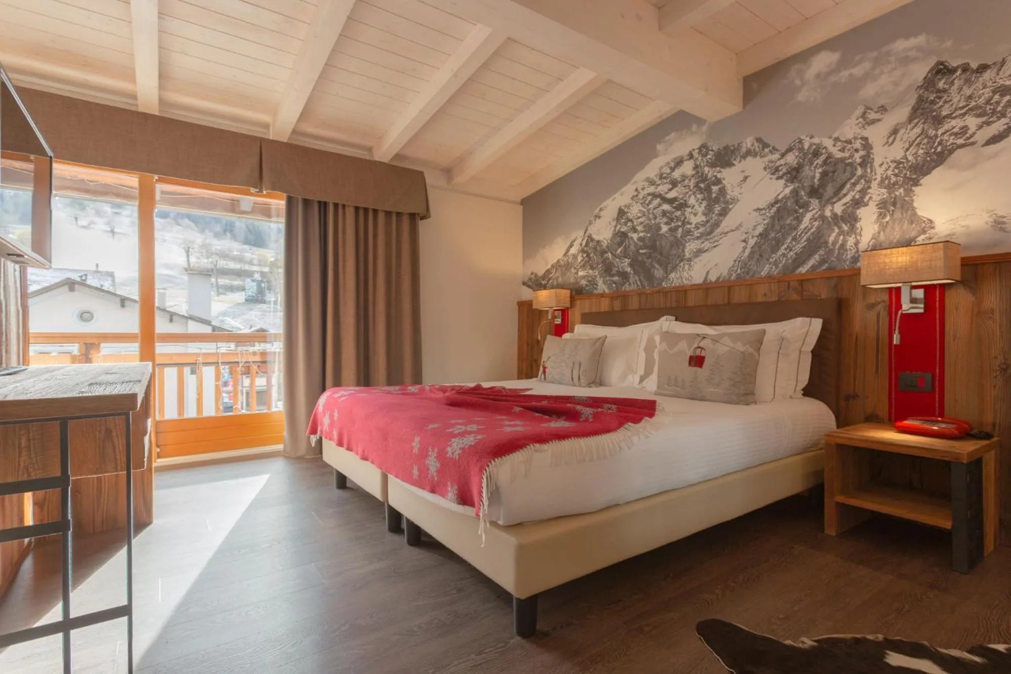 Bed in Olimpia Hotel