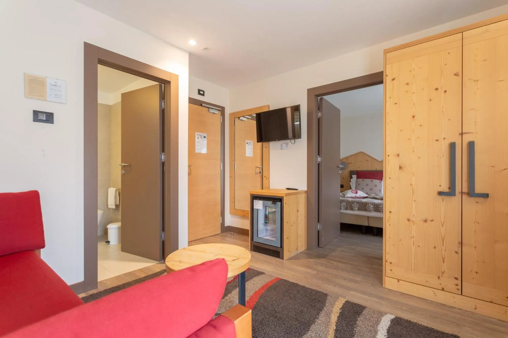 Bed in Olimpia Hotel