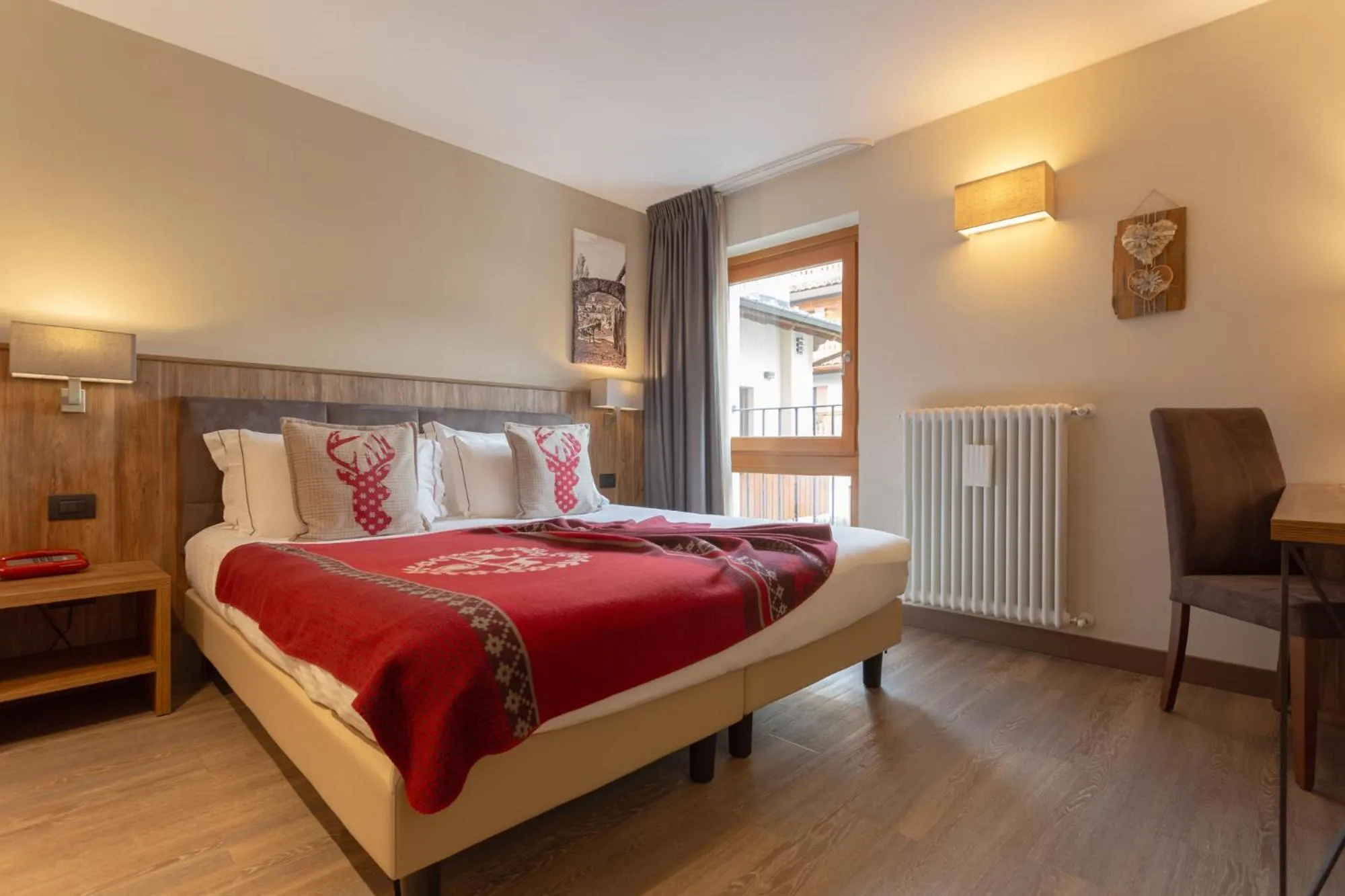 Bed in Olimpia Hotel