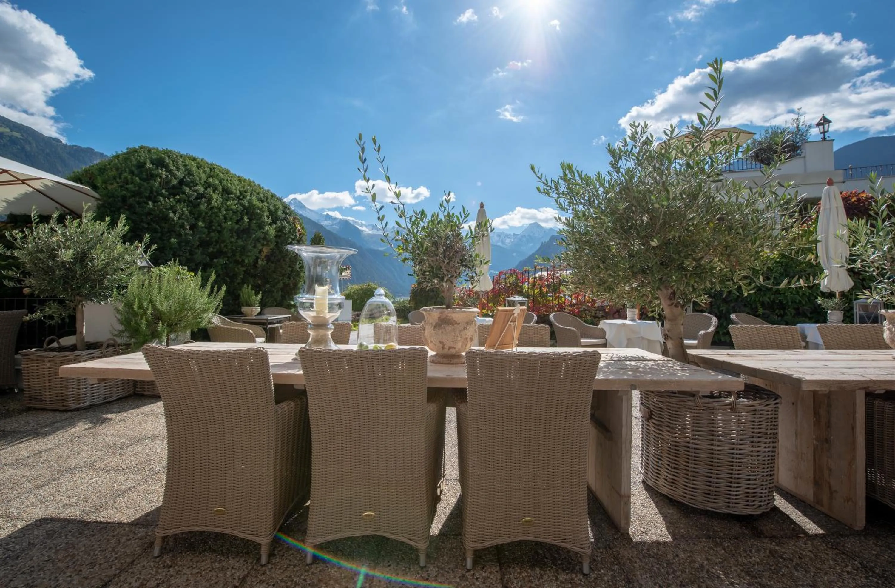 Restaurant/places to eat in Hotel Alpenblick Zillertal