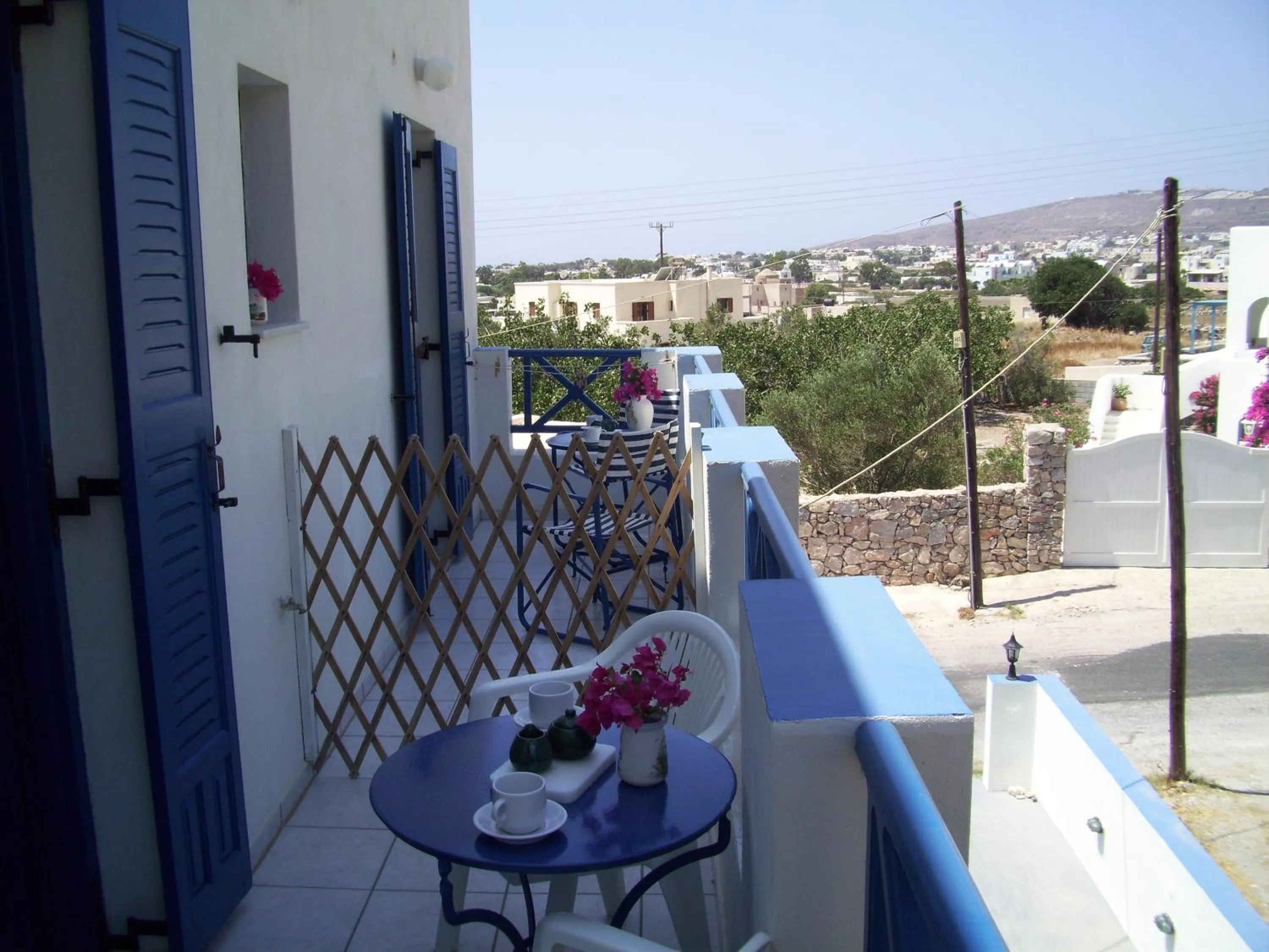 Street view in Ancient Thera Studios