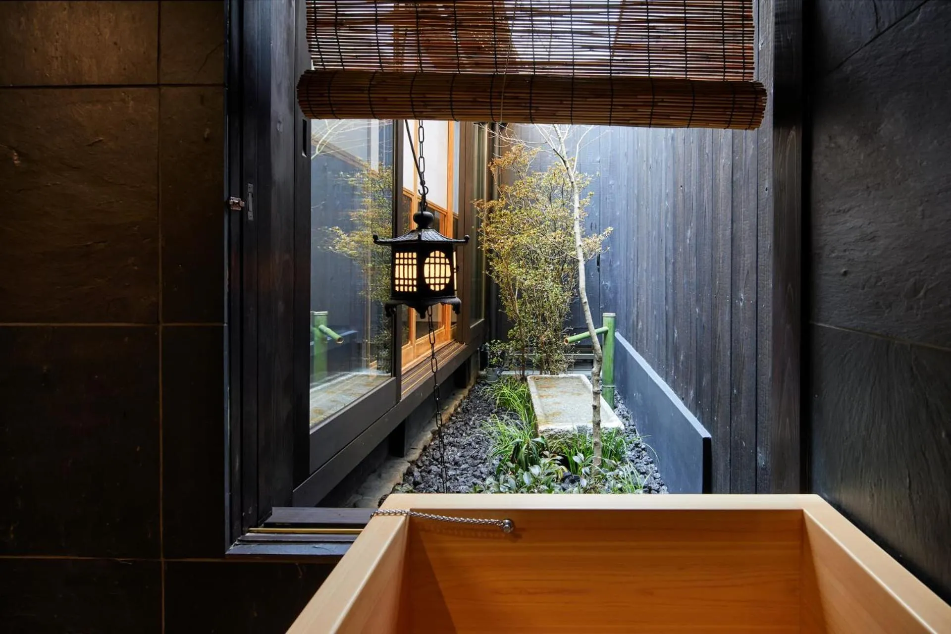 Open Air Bath in Kyoto Urushiro Wakasaya