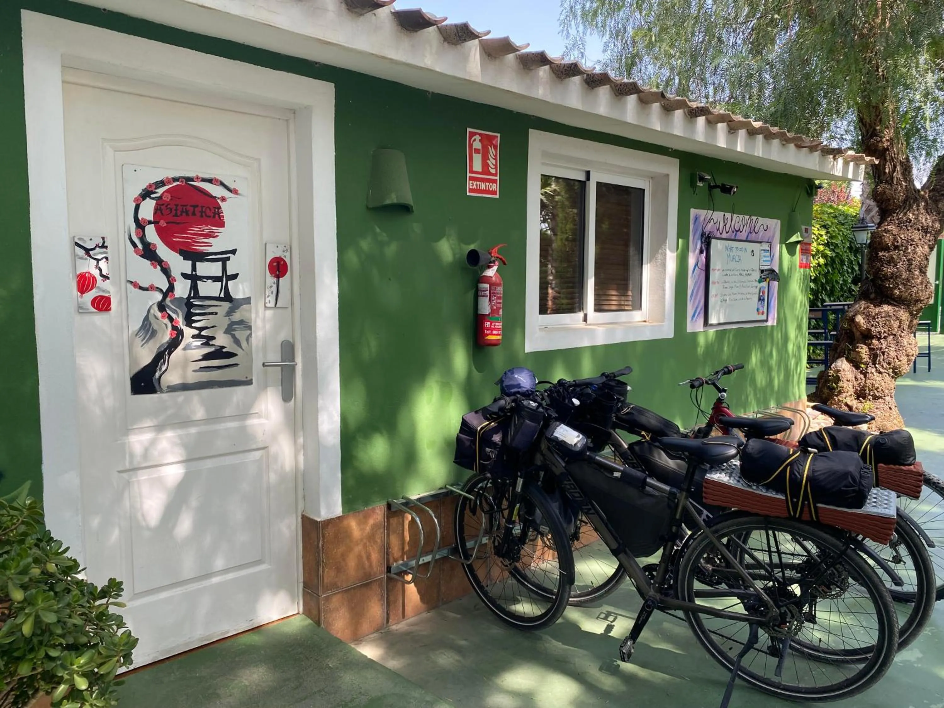 Cycling in La Casa Verde