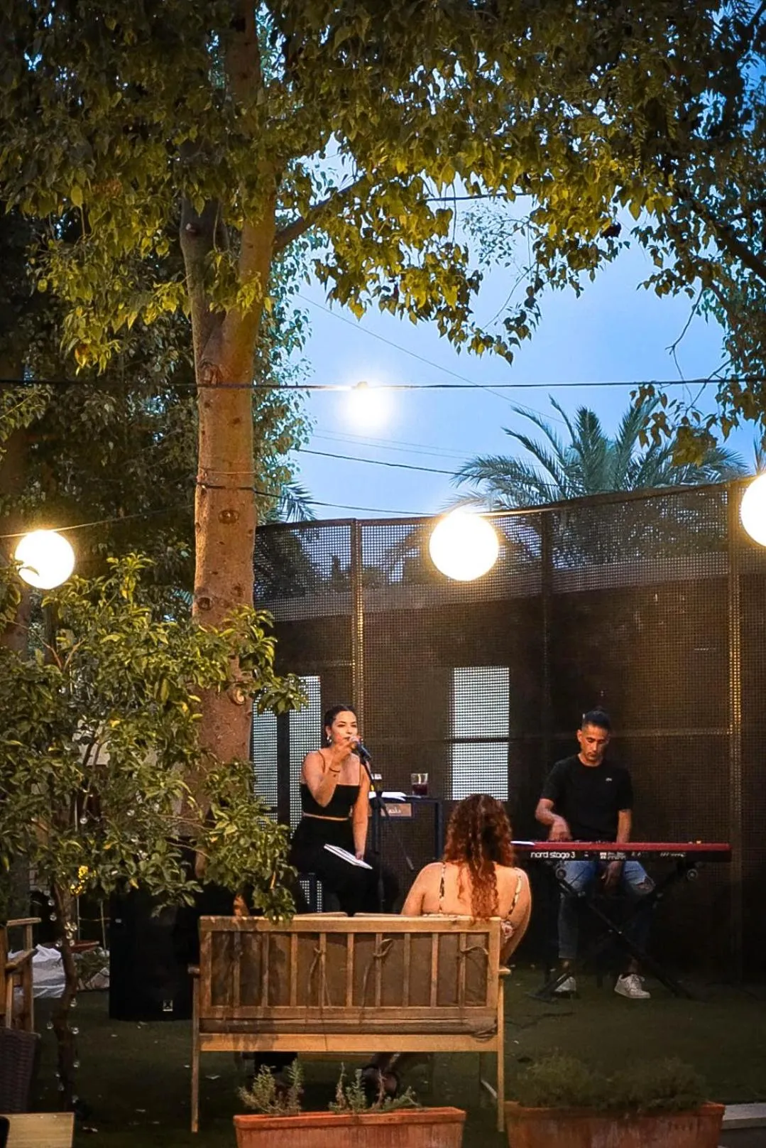 Patio in La Casa Verde