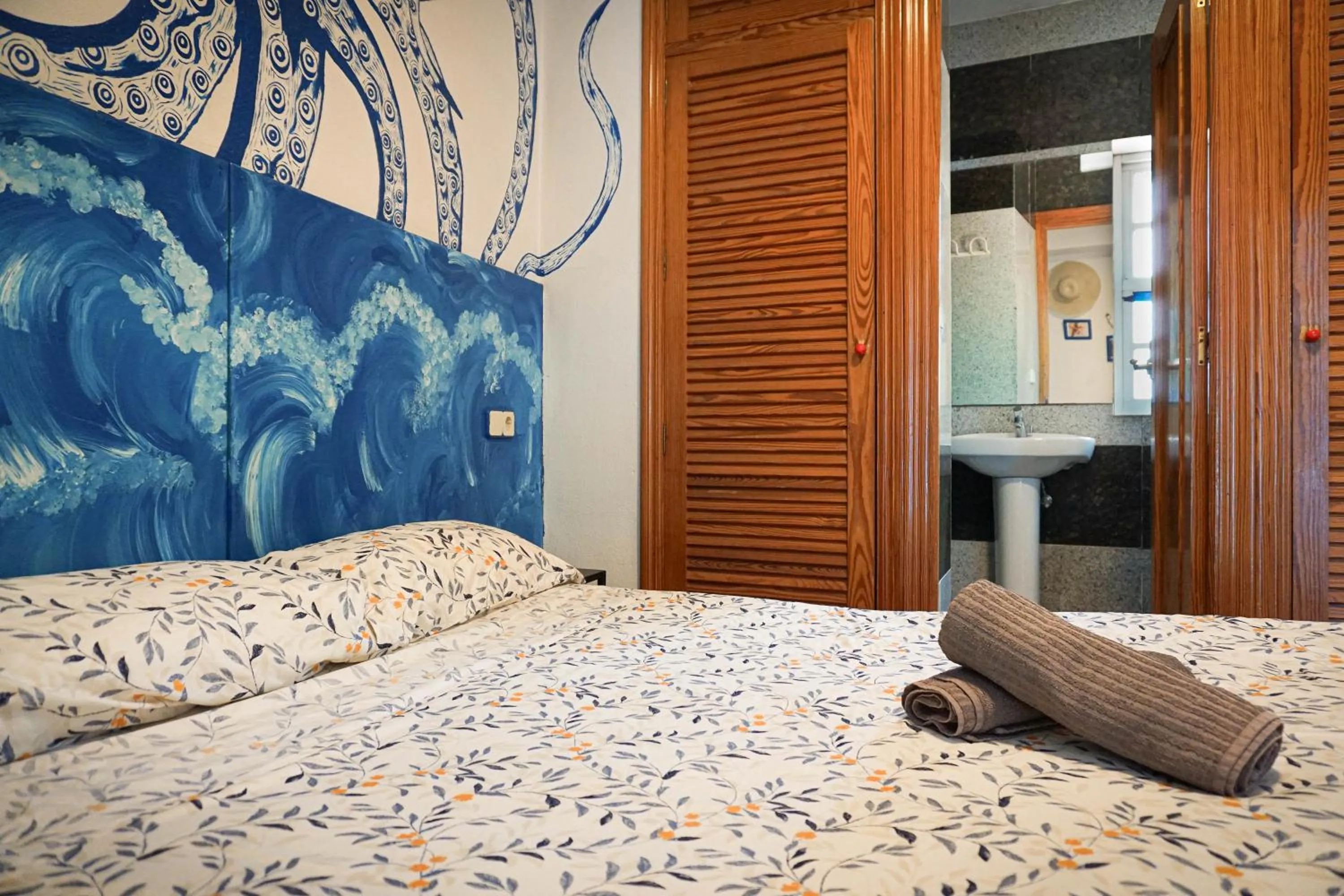 Bed in La Casa Verde