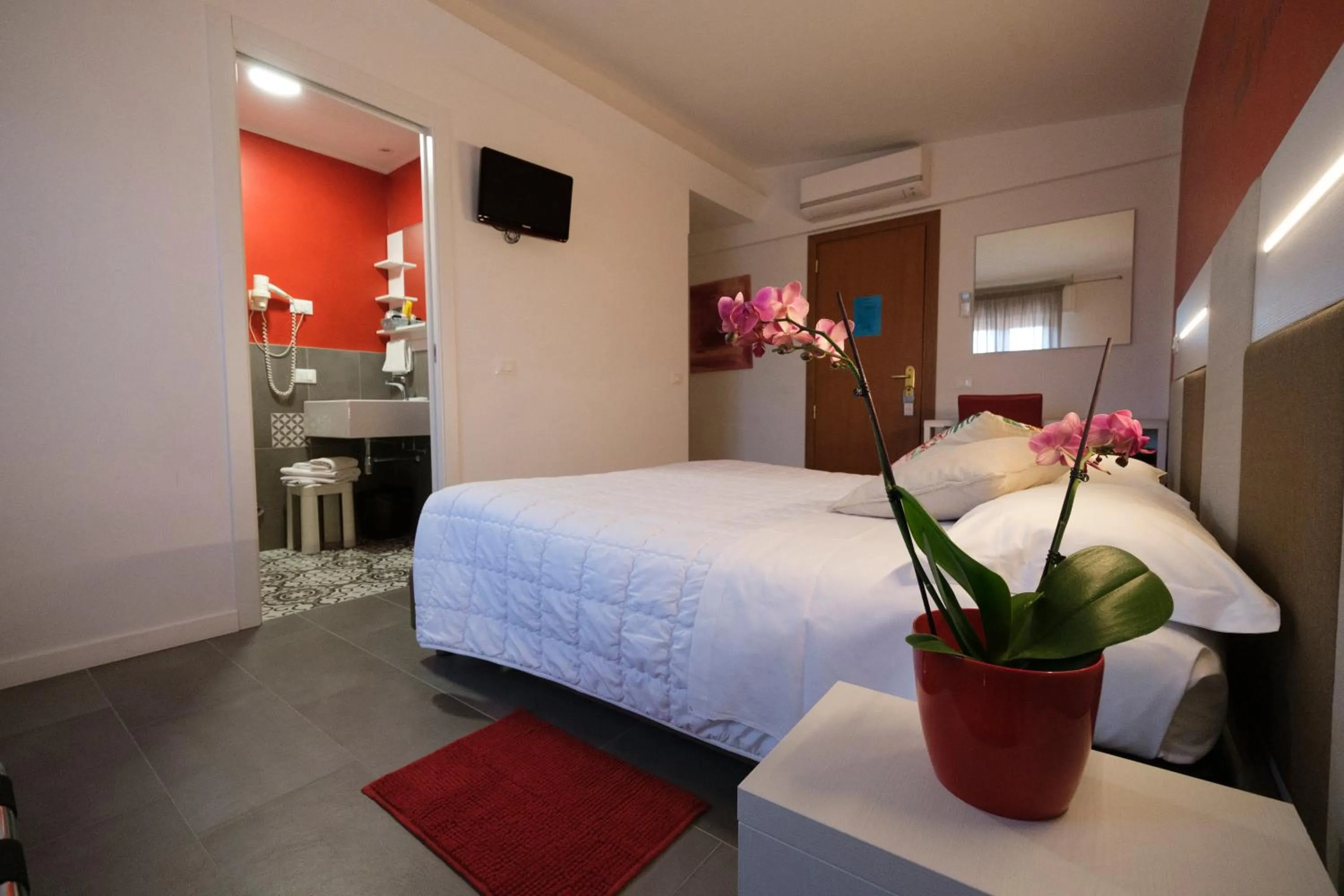 Bed in Albergo Zoello Je Suis