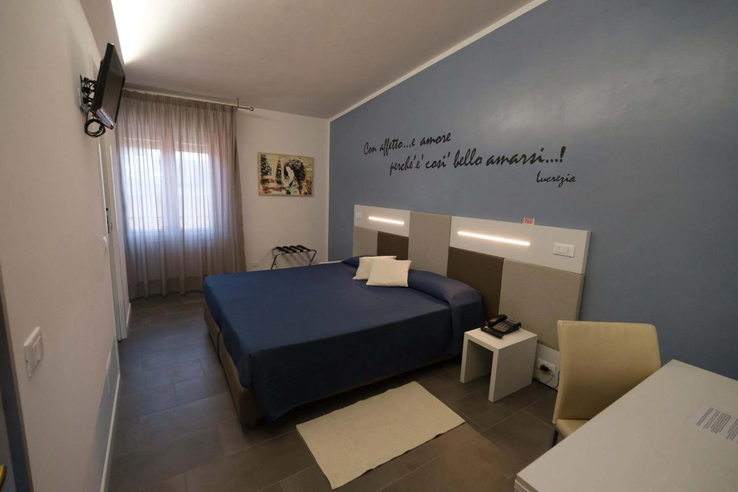 Bed in Albergo Zoello Je Suis