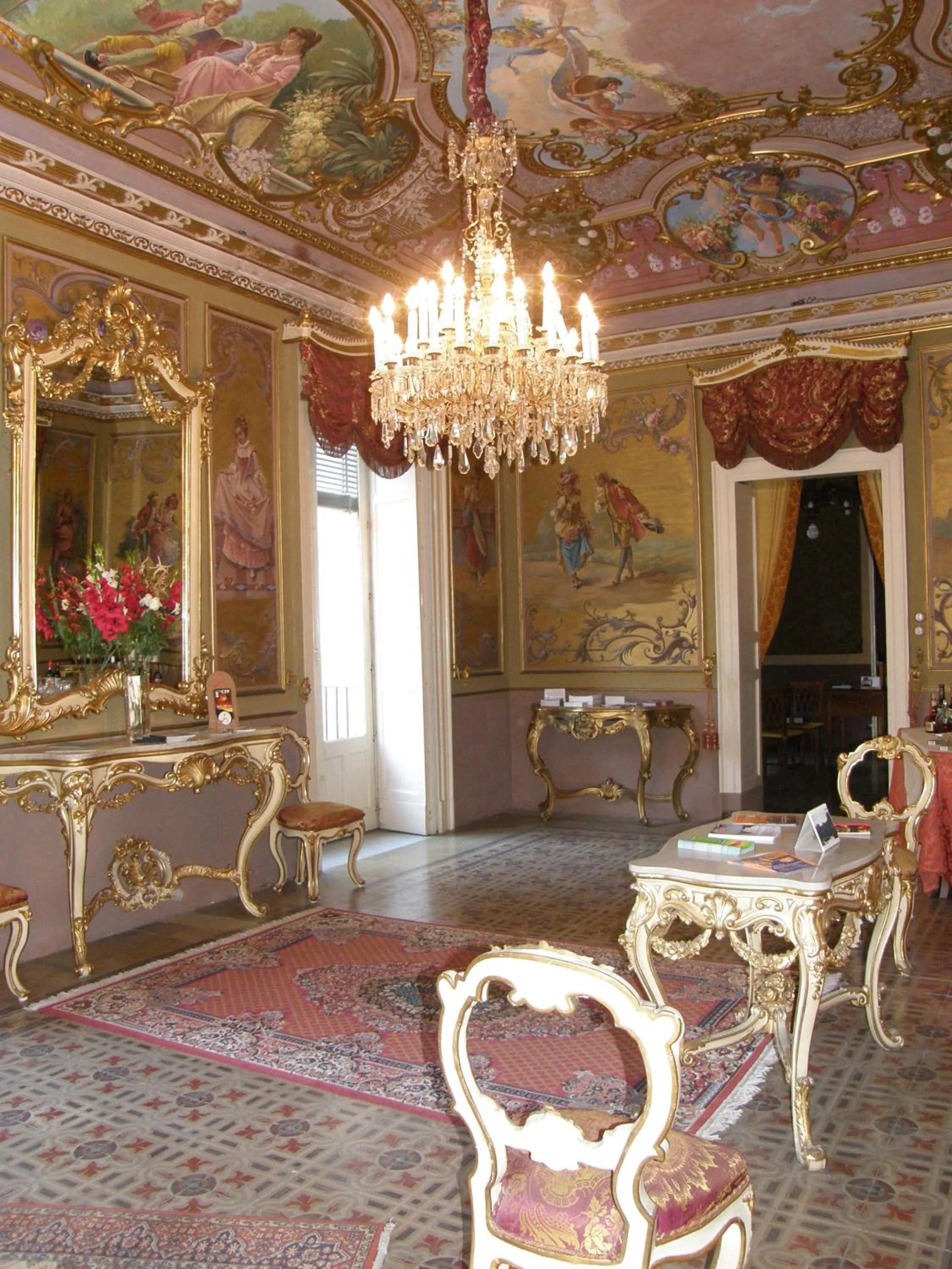 Lobby or reception in Il Gattopardo House