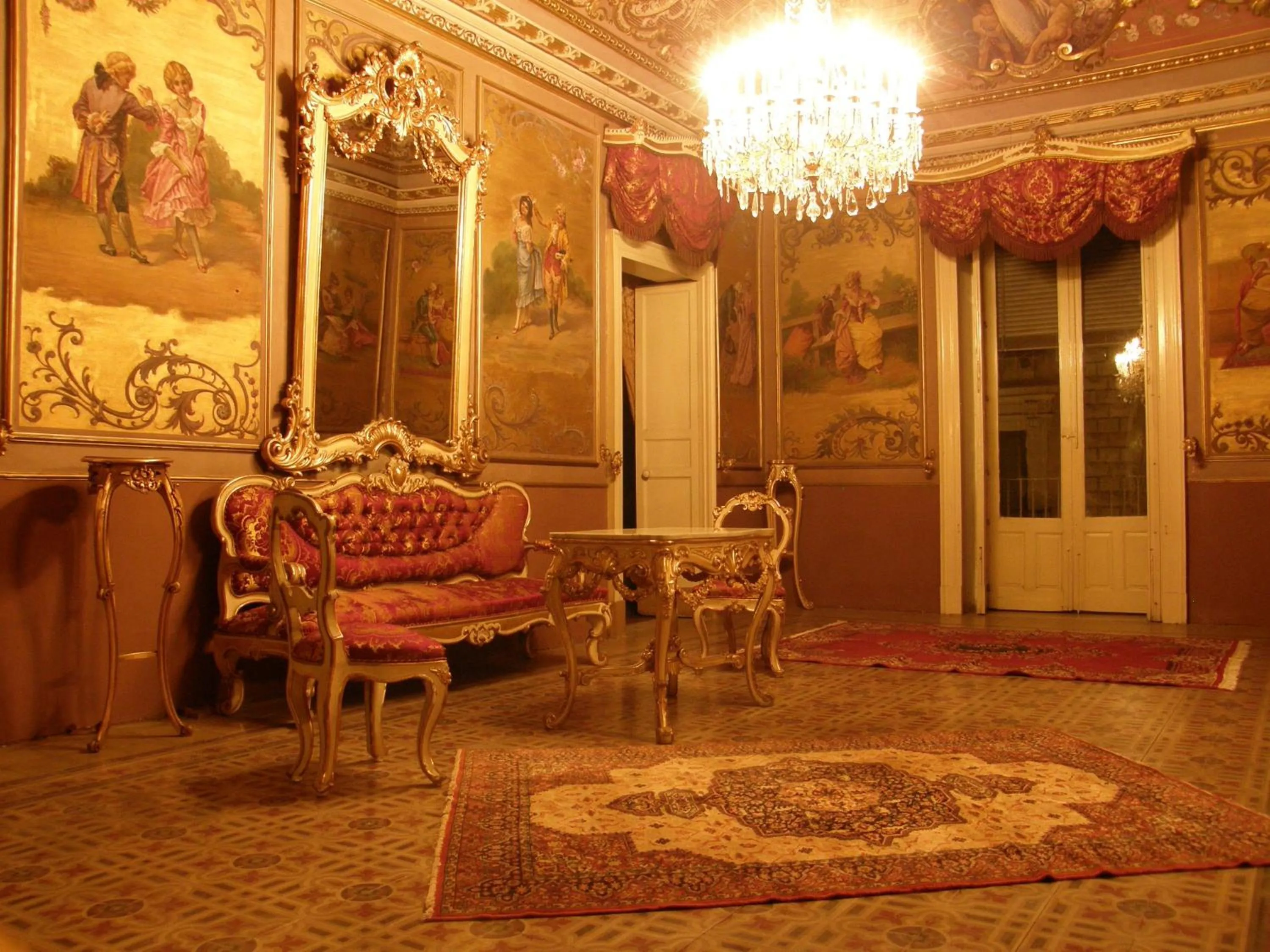 Lobby or reception in Il Gattopardo House