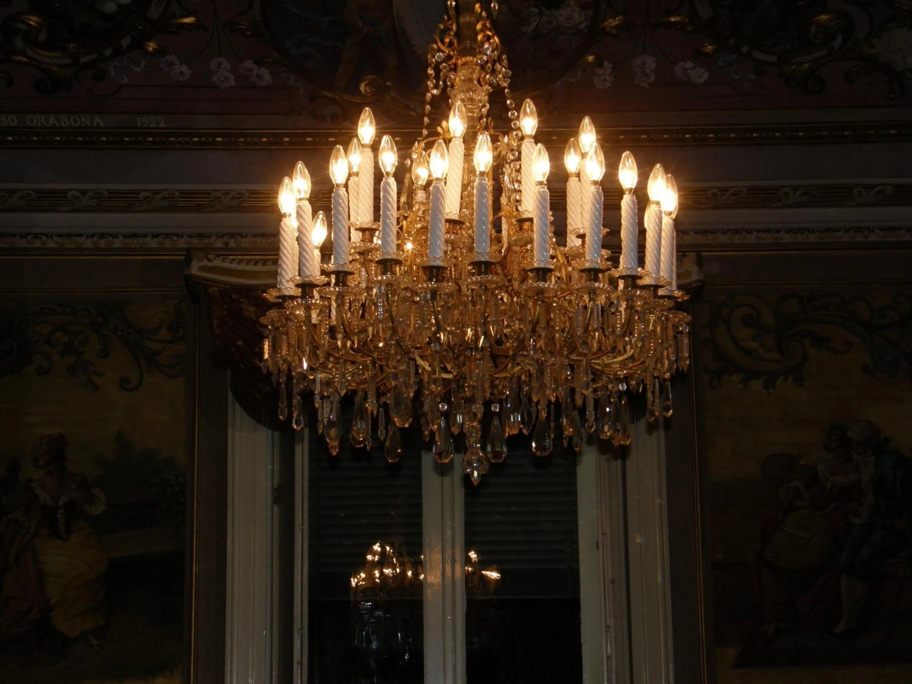 Decorative detail in Il Gattopardo House