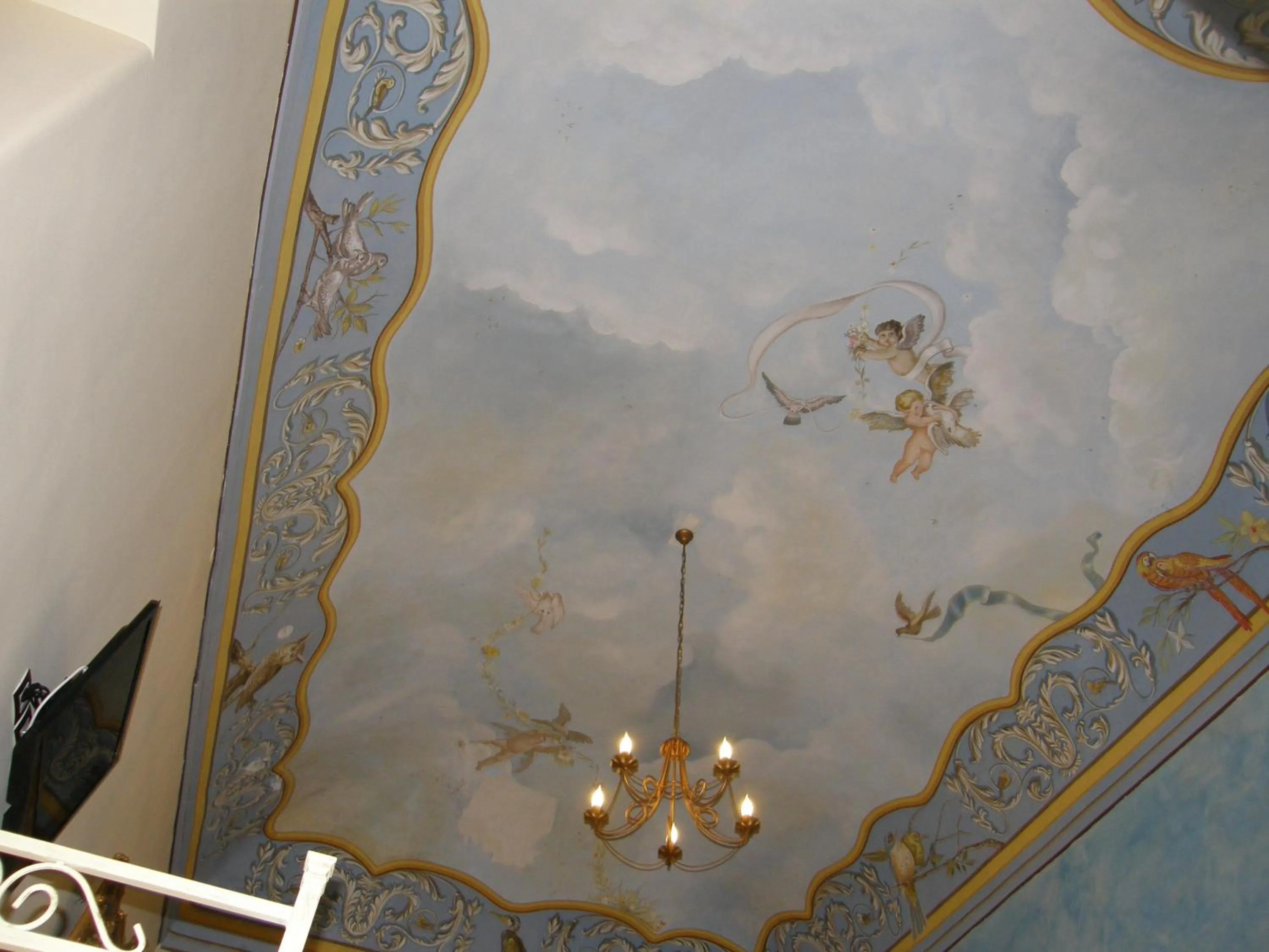 Decorative detail in Il Gattopardo House