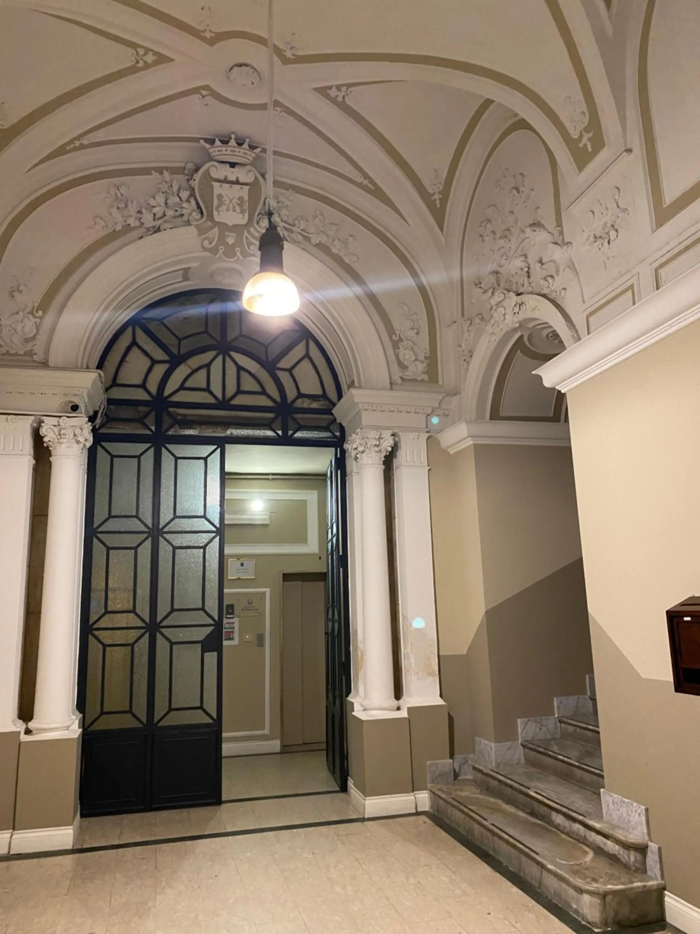 Facade/entrance in Il Gattopardo House