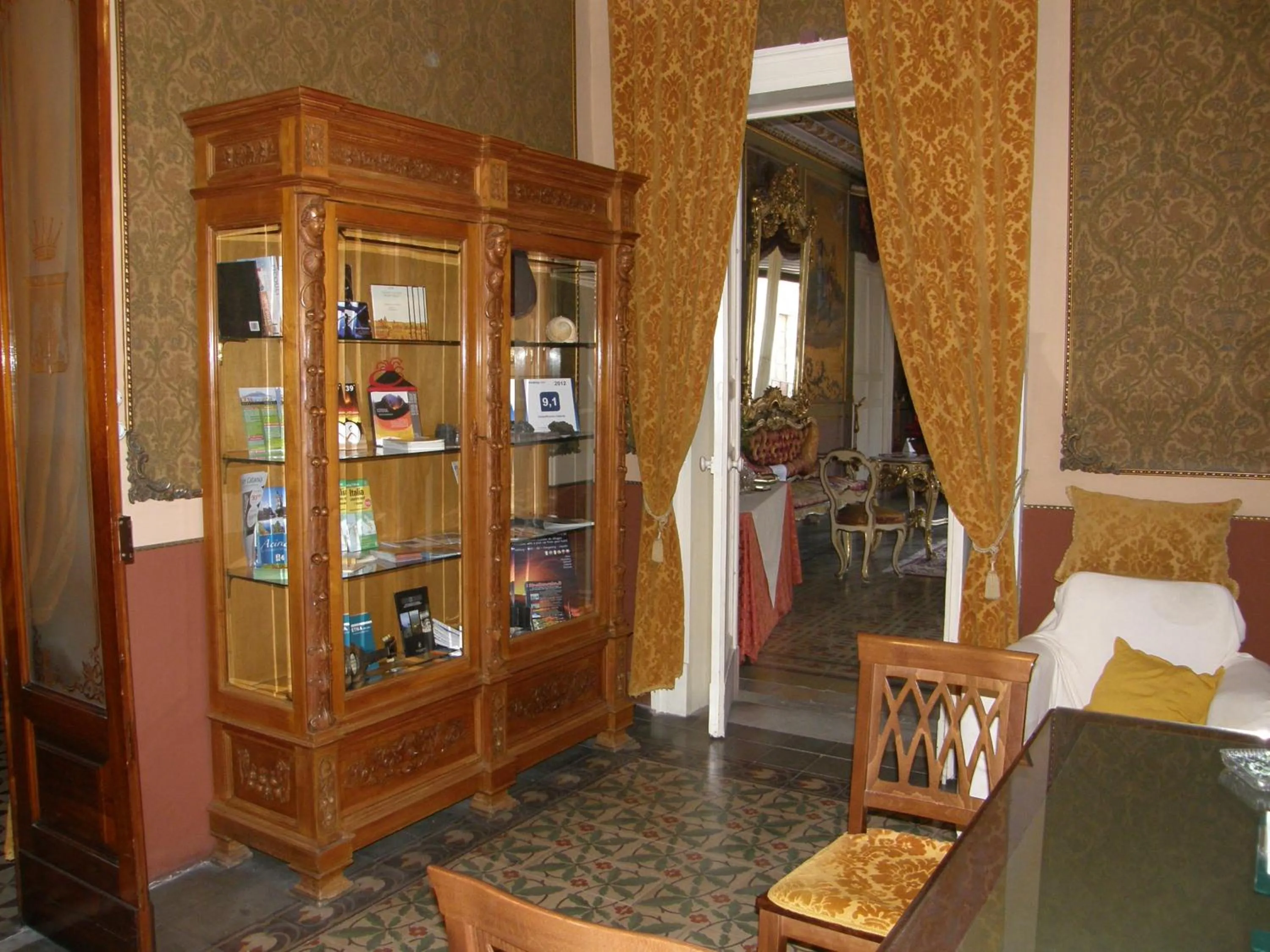 Lobby or reception in Il Gattopardo House